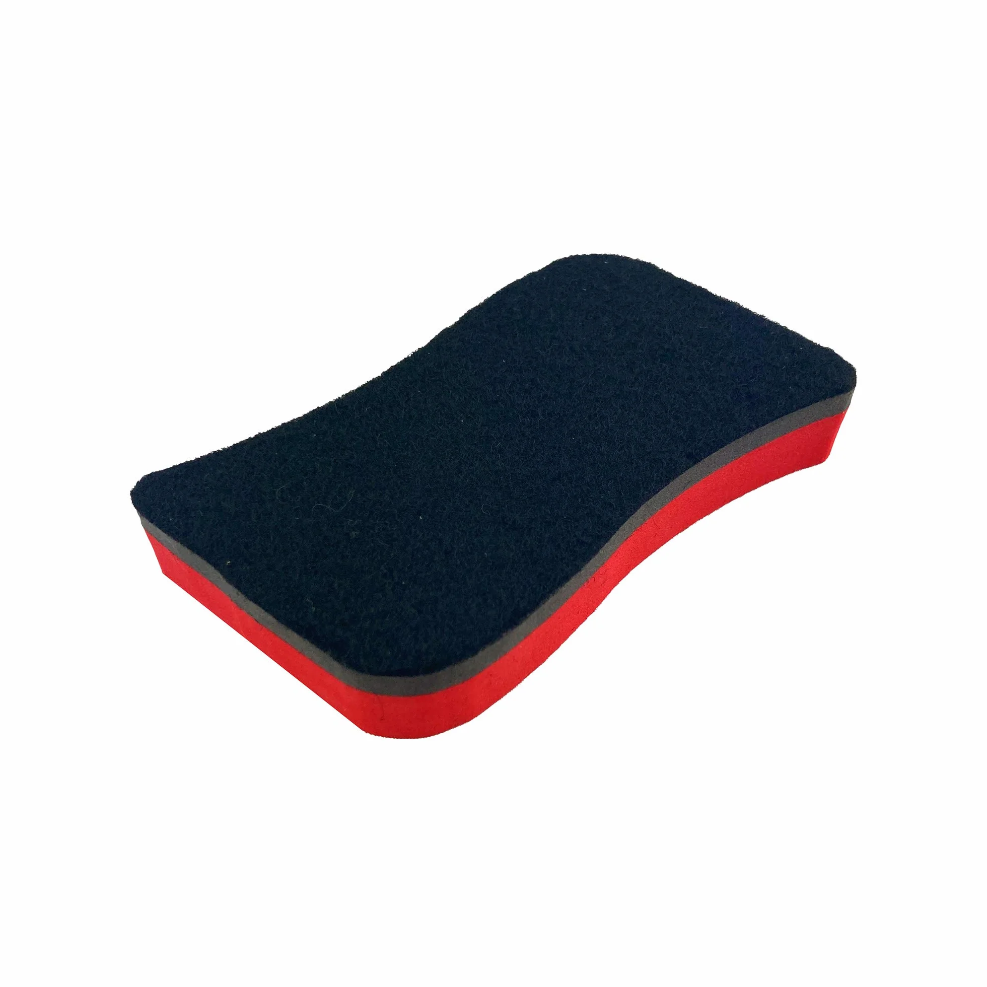 Kores 20860 Gąbka do Tablic, Czerwony, 100 x 70 x 20 mm