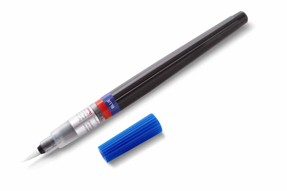 Pentel XGFL-103X pisak pędzelkowy z atramentem akwarelowym niebieski