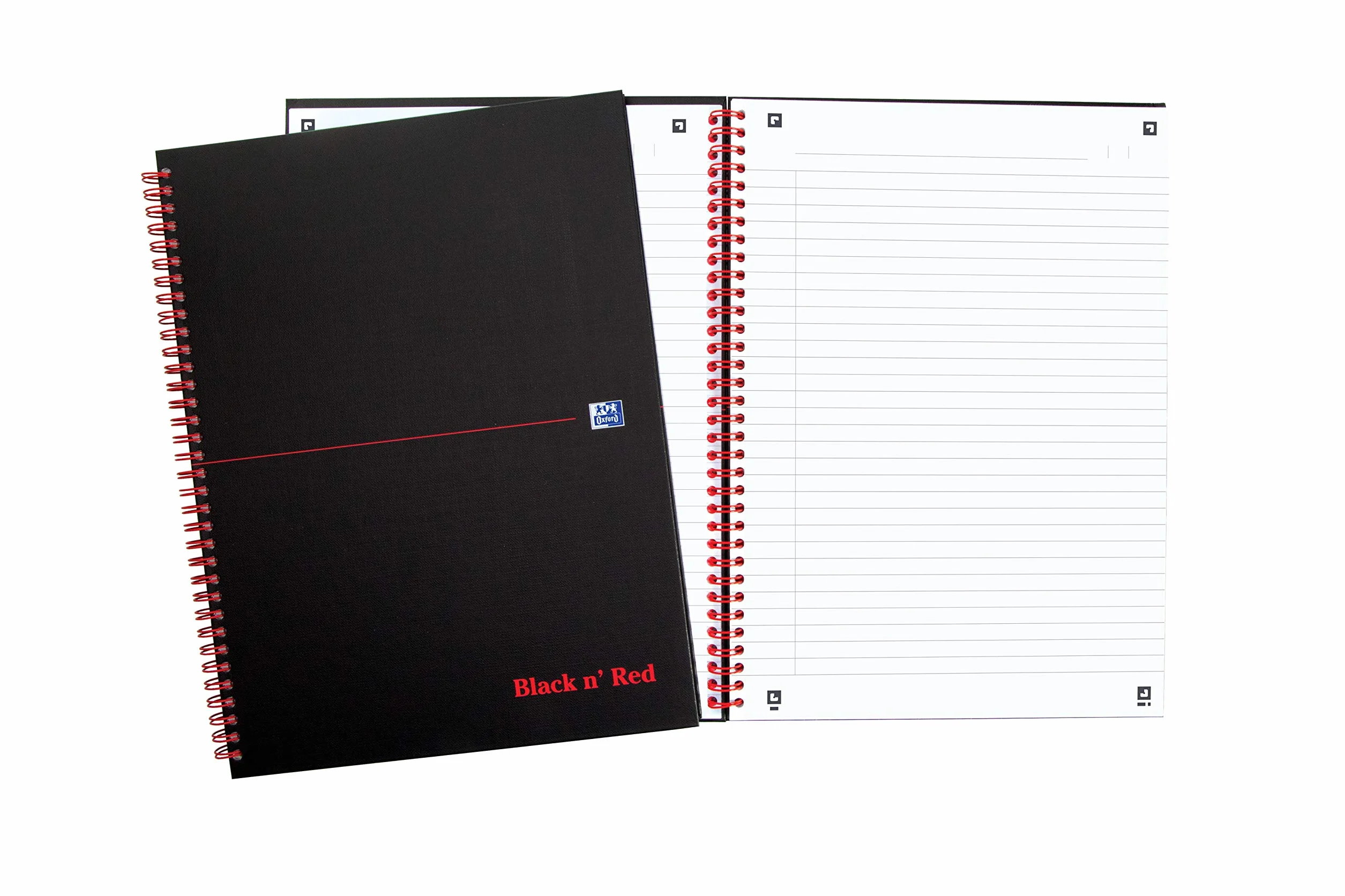 Kolobrulion A4 Black n' Red w linie 140 kartek
