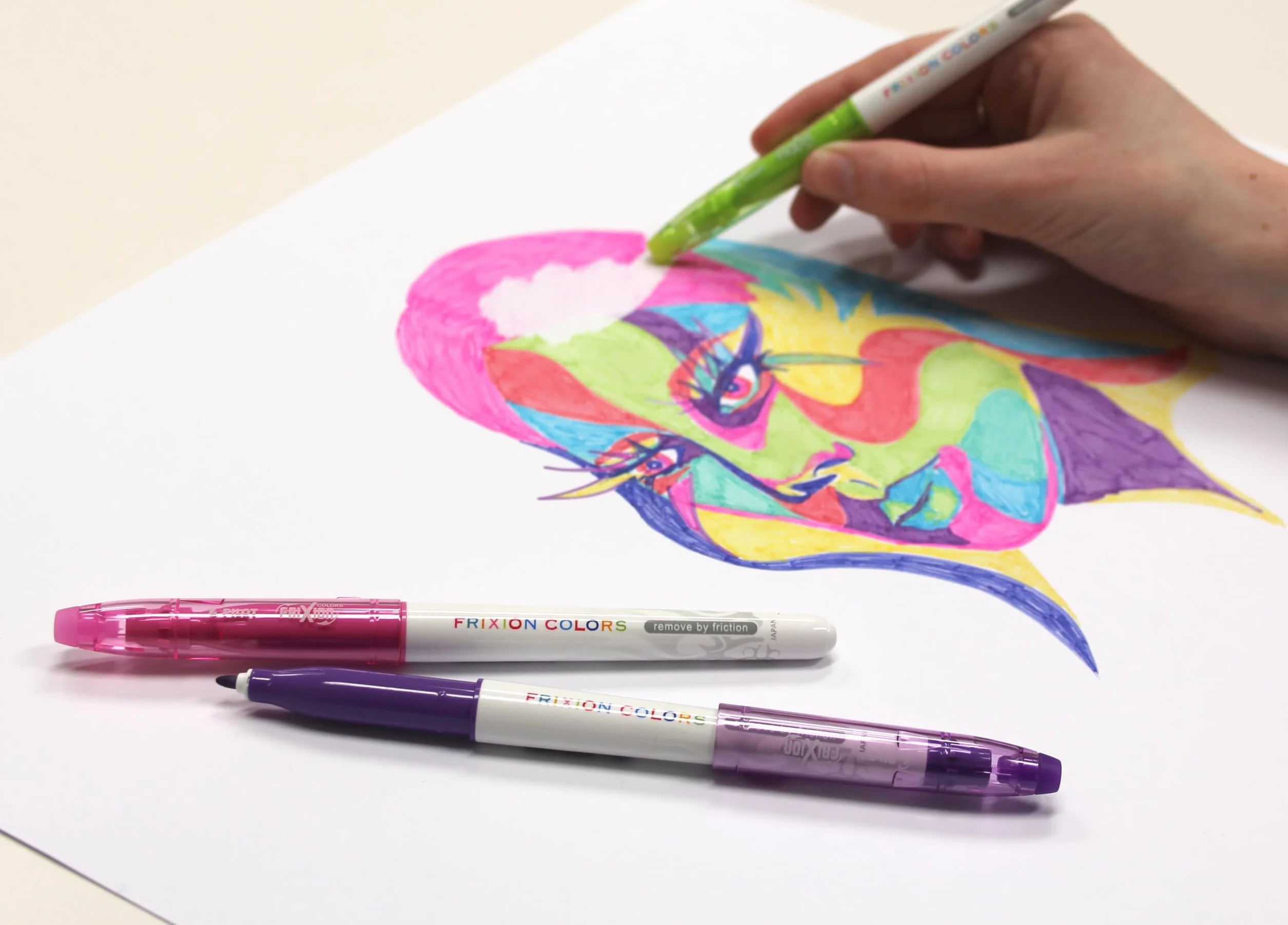 Pilot Pen Frixion Marker, Wielokolorowy, 12 sztuk