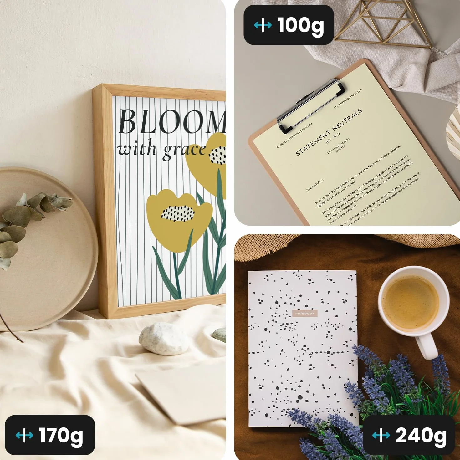 Lessebo Smooth Ivory Papier A4 100g 210x297mm Netuno 100 arkuszy