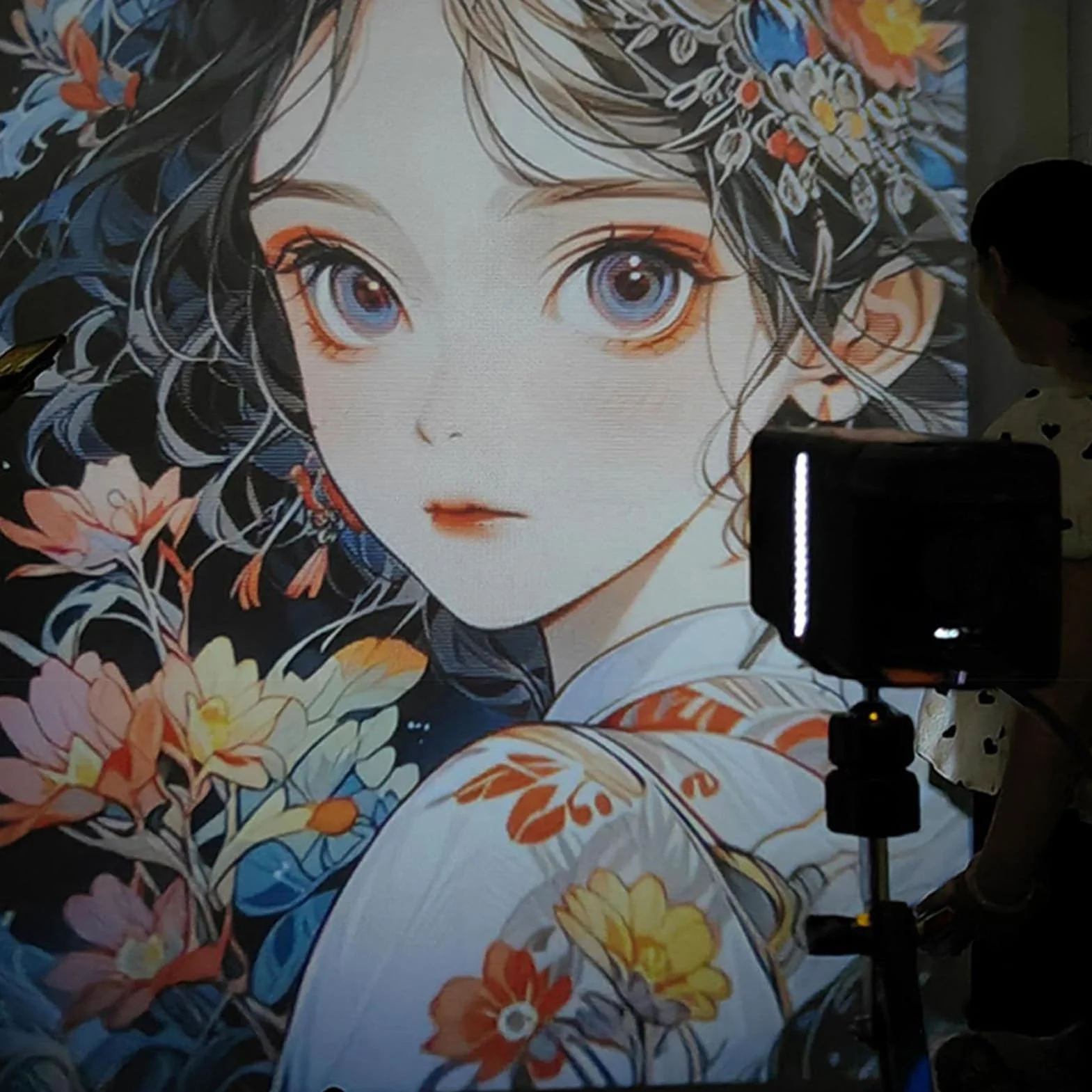 Projektor Do Rysowania LED Smart Sketcher 18–200 cm Regulacja Ostrości Korekcja Trapezu