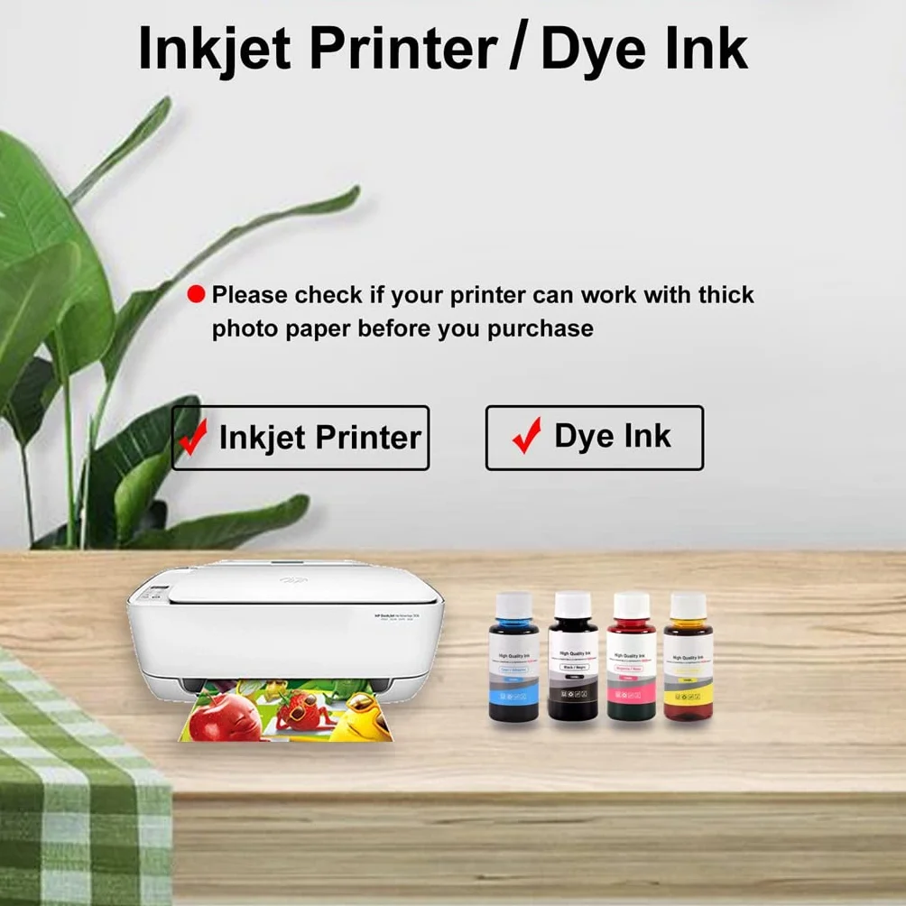 A3/A4 300 g/m², dwustronny, matowy, grubego ciężkiego papieru fotograficznego – atramentowy do menu, kalendarza, druku (A4, 300 g/m² x 100 ark.)
