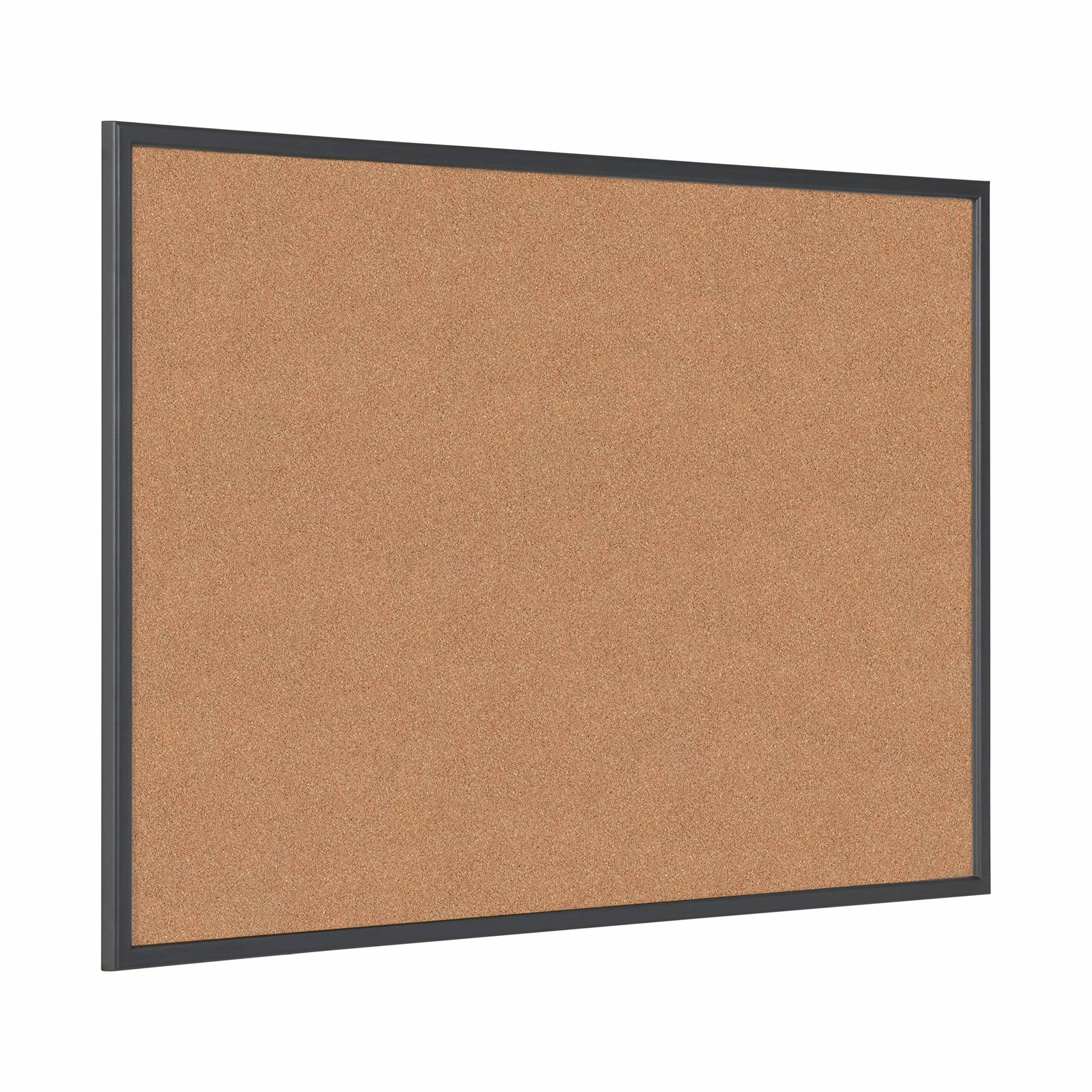 Bi-Office Korkowa tablica do przypinania 60 x 40 cm czarna rama MDF