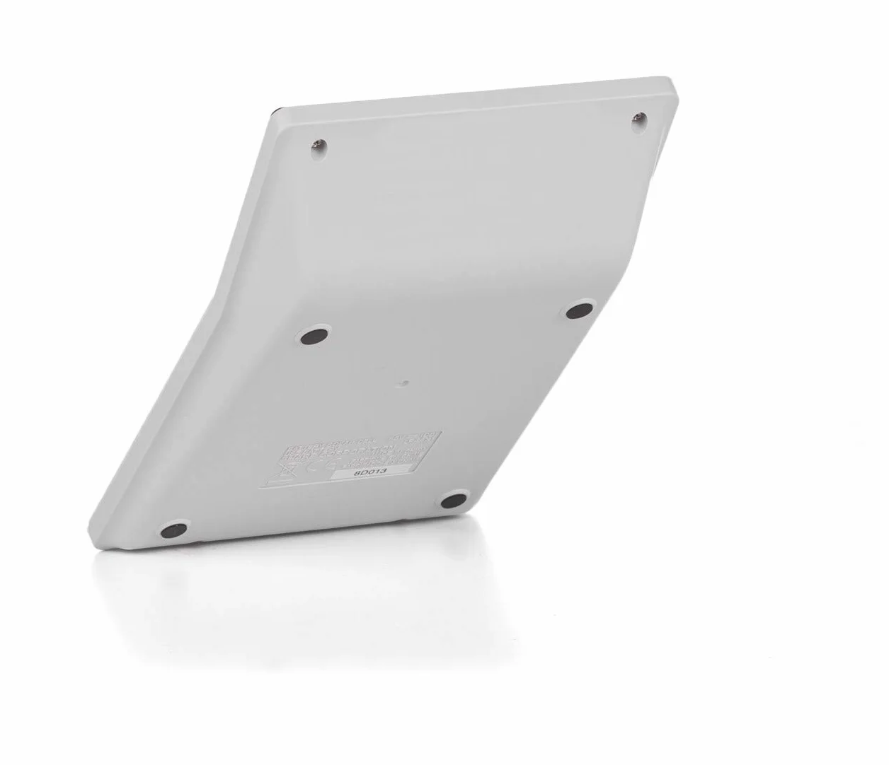 SHARP EL-M711 G kalkulator stołowy (10 cyfr, przelicznik walut, zasilany energią słoneczną i baterią) jasnoszary
