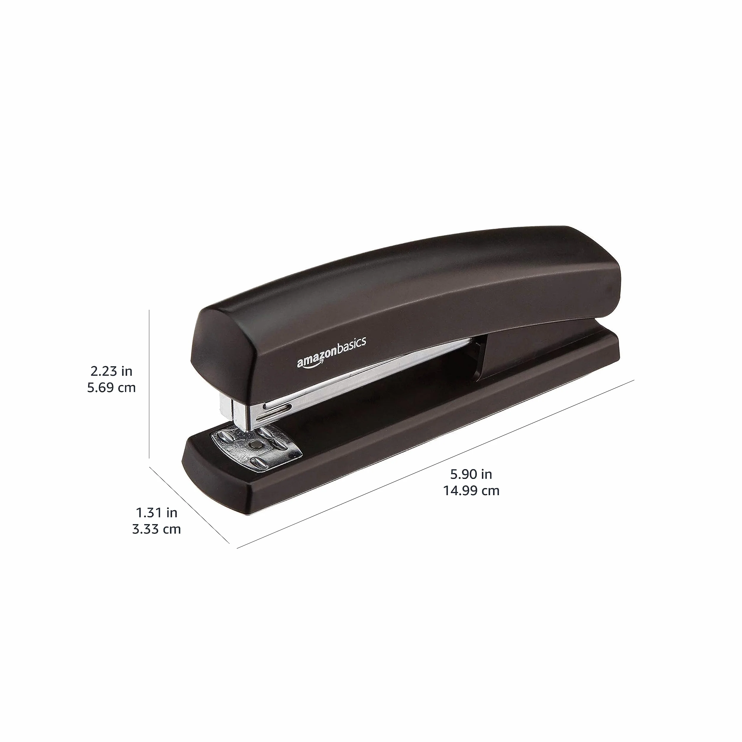 Amazon Basics Zszywacz z 1000 zszywek, czarny