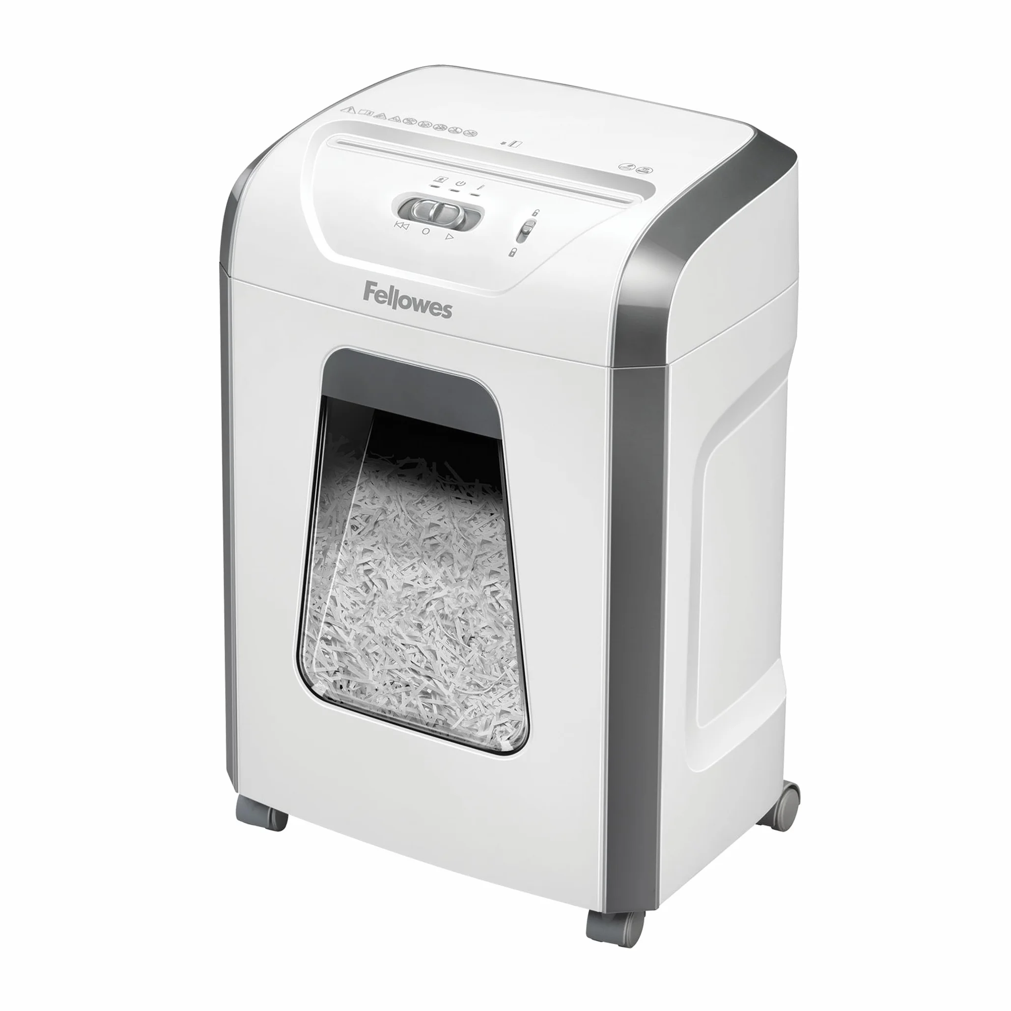 Fellowes Powershred FS-12C Niszczarka, Biały/Szary, 19 l
