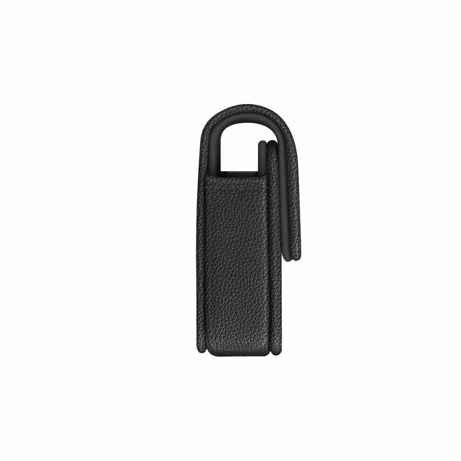 FINTIE Etui na wizytówki, etui na karty, premium sztuczna skóra, ręcznie wykonane etui na karty czekowe, etui na karty kredytowe z zapięciem magnetycznym dla kobiet i mężczyzn,, czarny, 10*6*2 cm