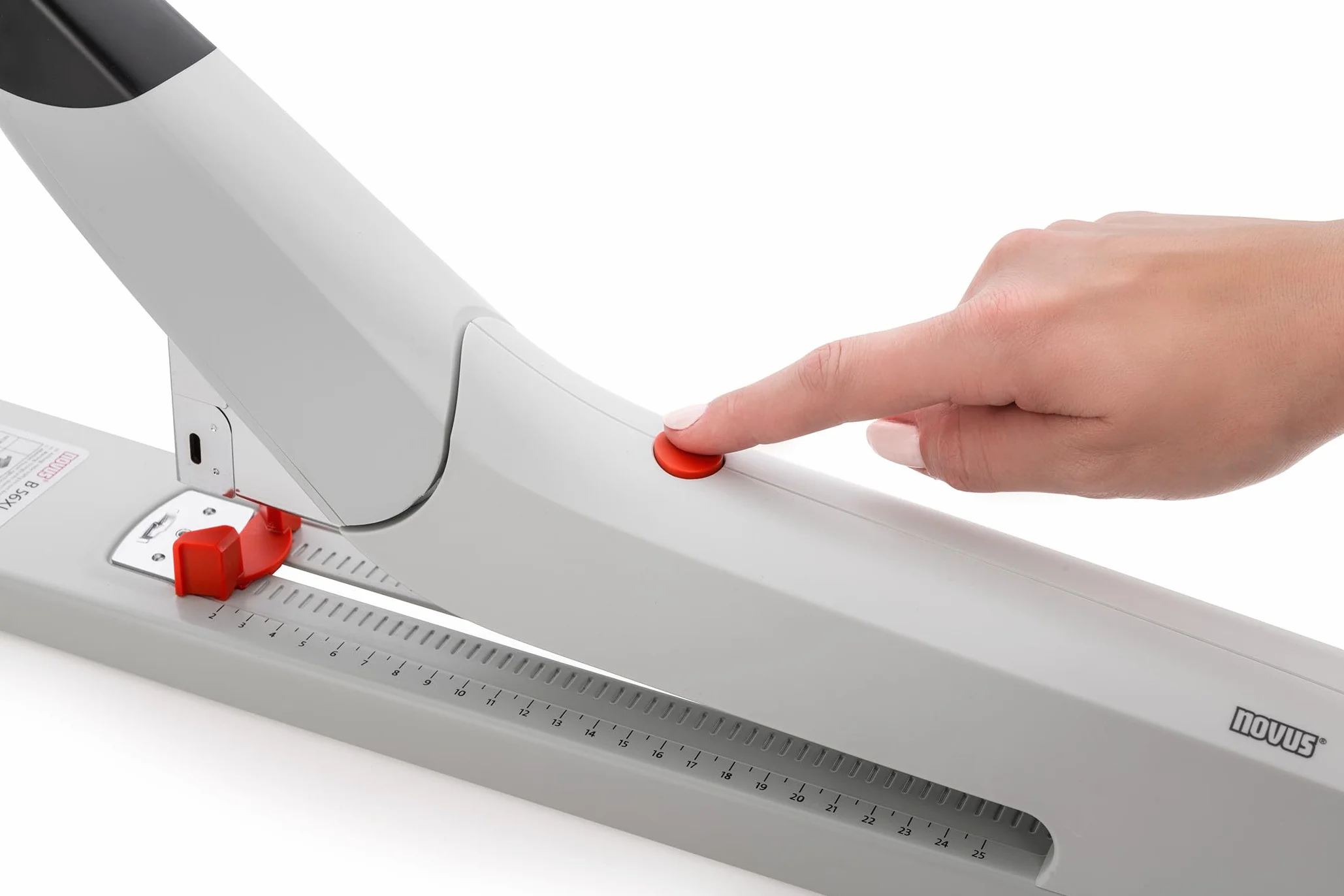 Novus B56 XL Zszywacz z długim ramieniem 20-170 arkuszy głębokość zszywania 24,7 cm
