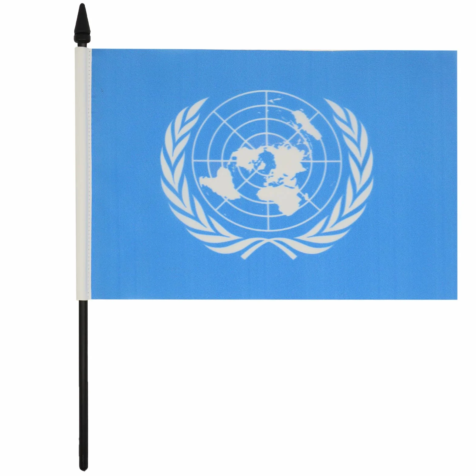 Drapeau de Table ONU, 21cm x 14cm