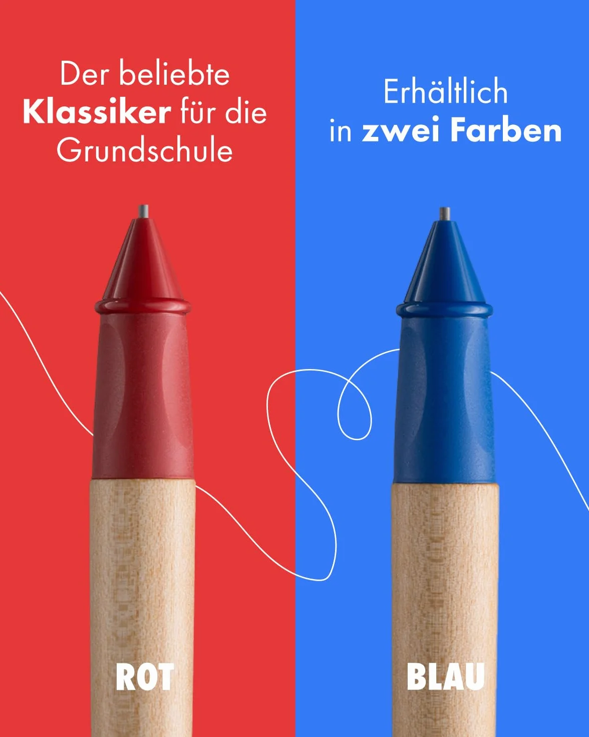 Lamy abc zestaw do nauki pisania niebieski pióro ołówek