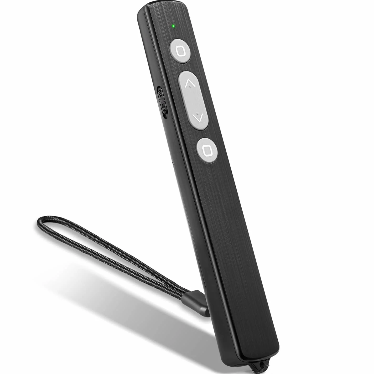 Kinizuxi bezprzewodowy prezenter 2,4 GHz zdalny wskaźnik prezentacji PPT Clicker do komputera Mac laptopa