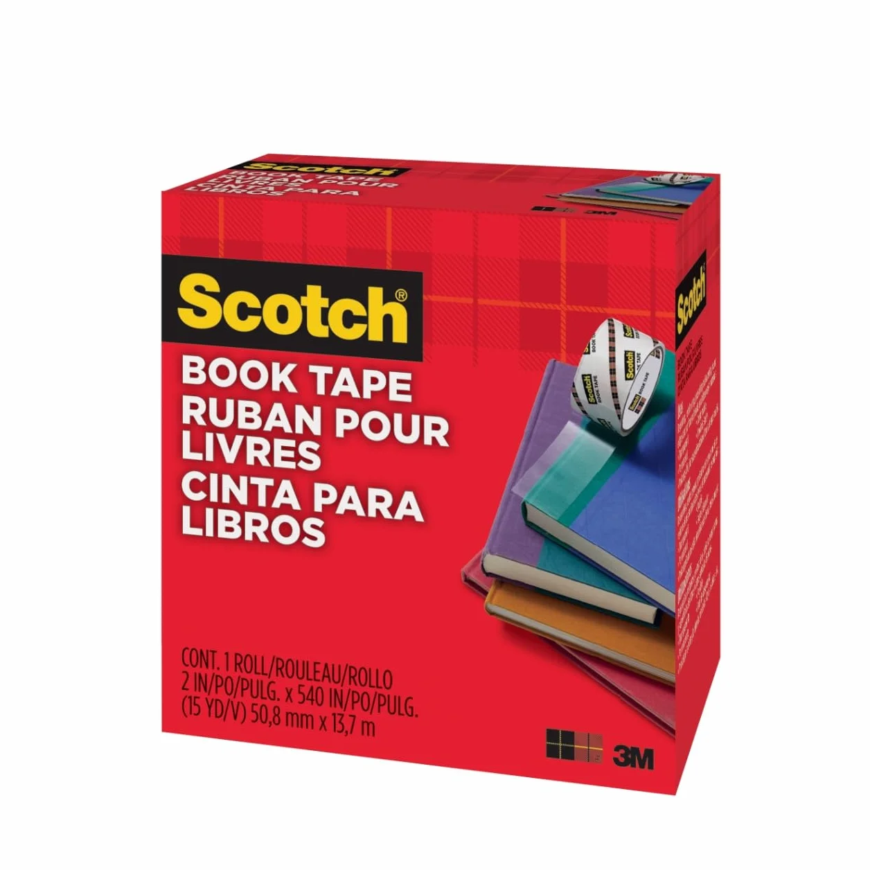 Scotch Book Tape 2" x 15 yd