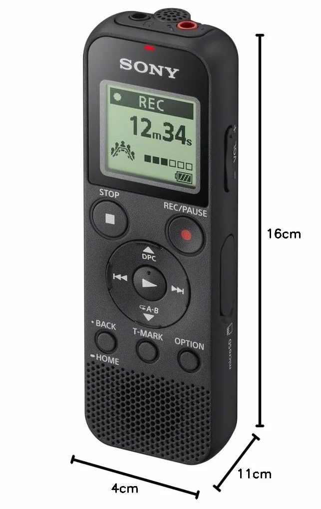 Sony ICD-PX370 monofoniczny dyktafon cyfrowy