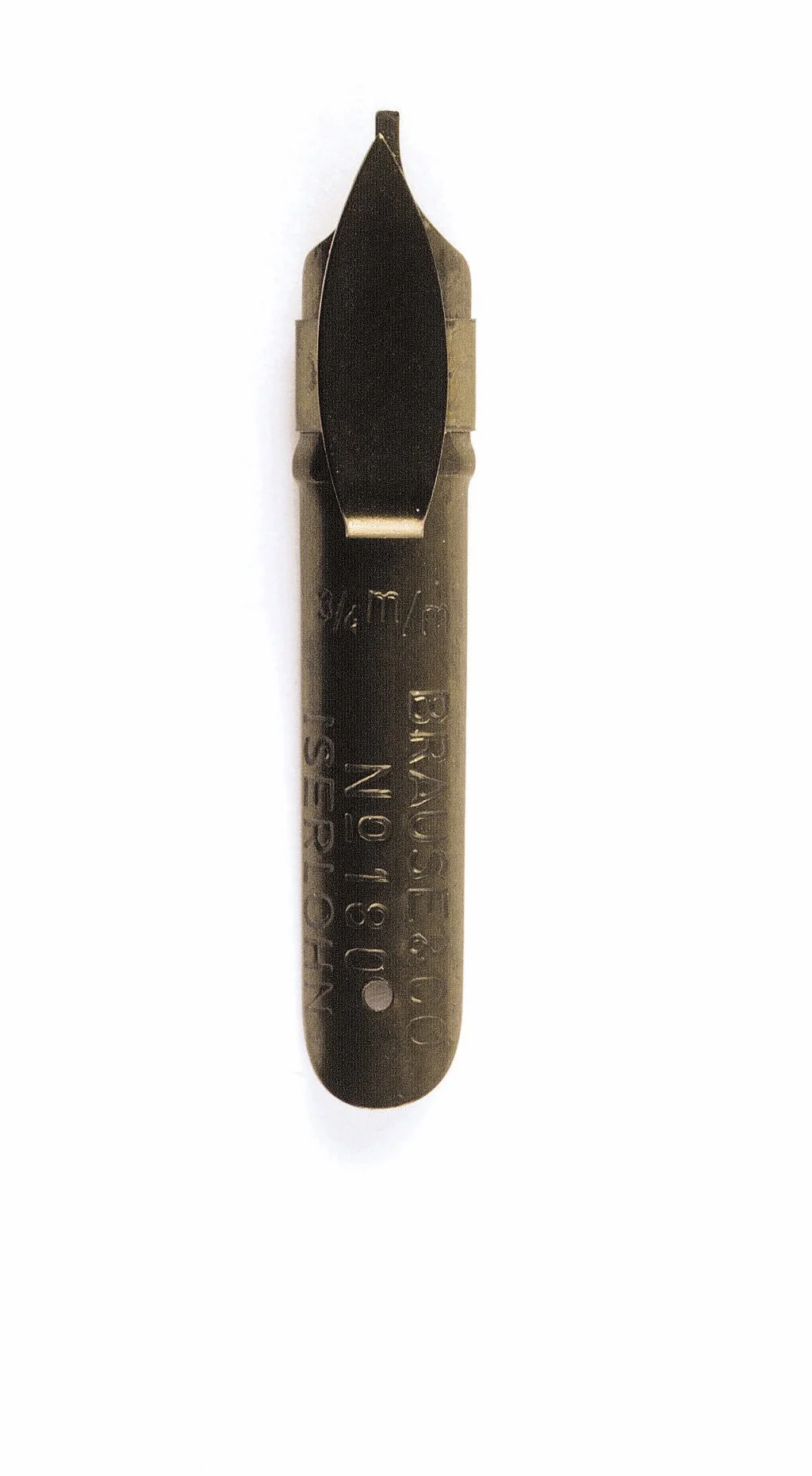 Brause 158007B – Stalówki kaligraficzne do obsadki – Pudełko 15 stalówek Bandzug 0,7 mm – Wyprodukowano w Niemczech