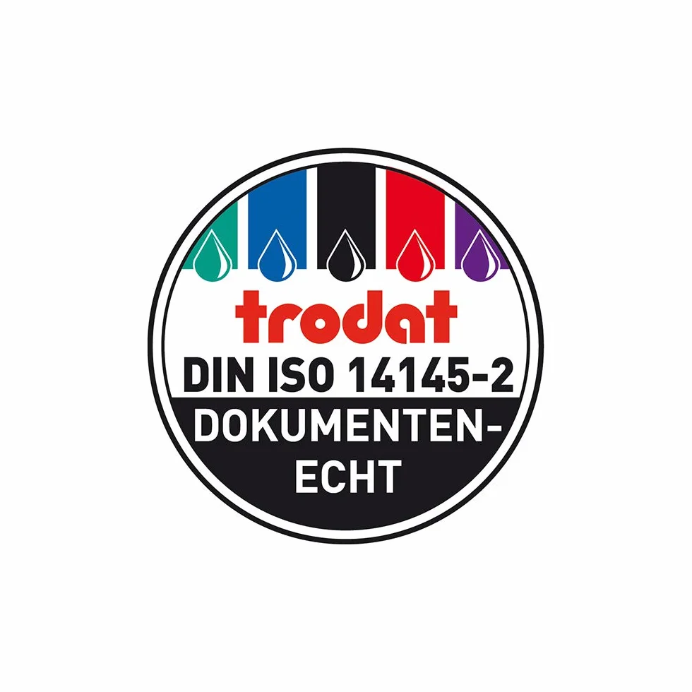 Trodat Printy 4810 ISO Datownik Samotuszujący, (wersja daty w formacie: rok - miesiąc -dzień, np: 2023-02-18)