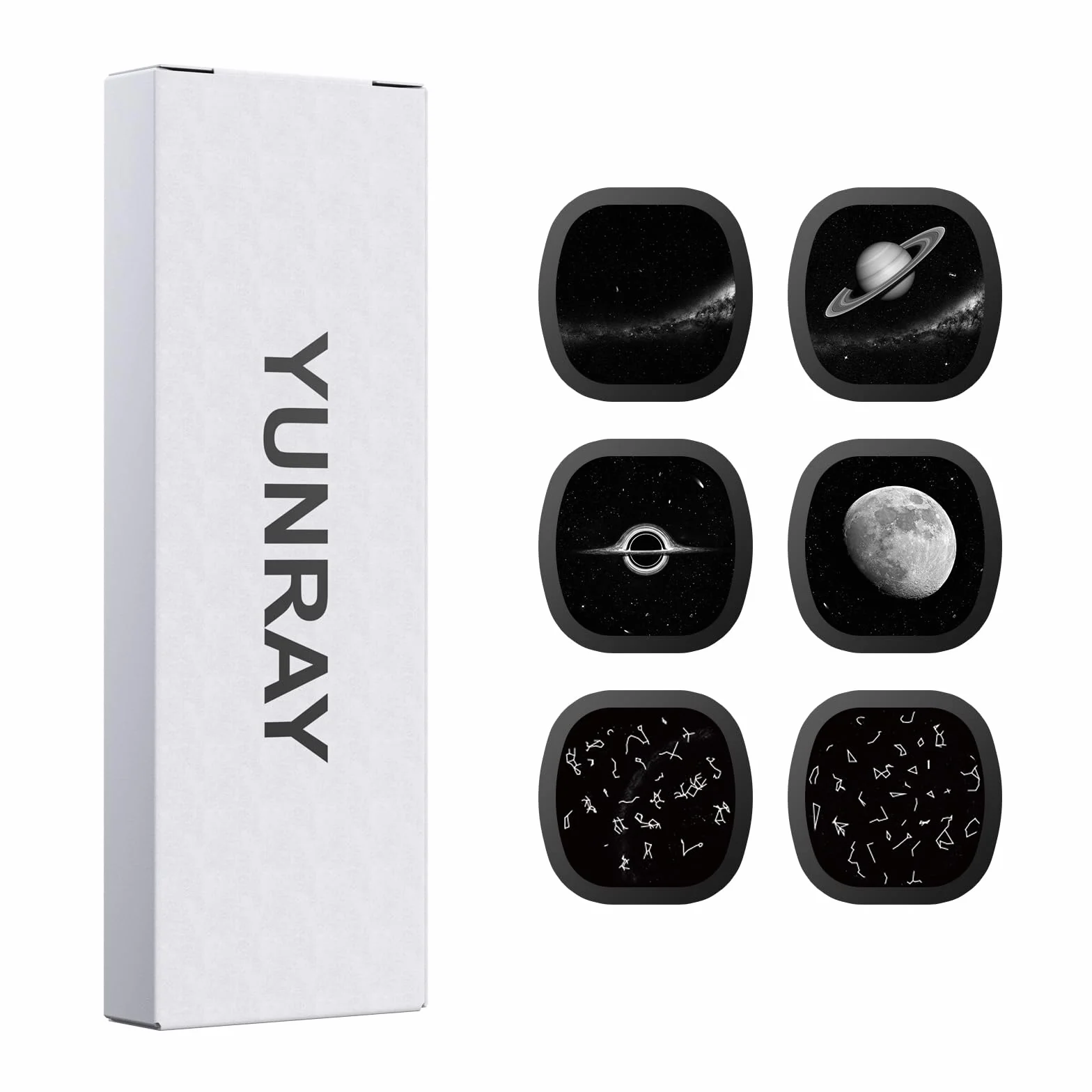 YUNRAY Galaxy Projector Disc Ultra HD Pro Version 6 Disc Set