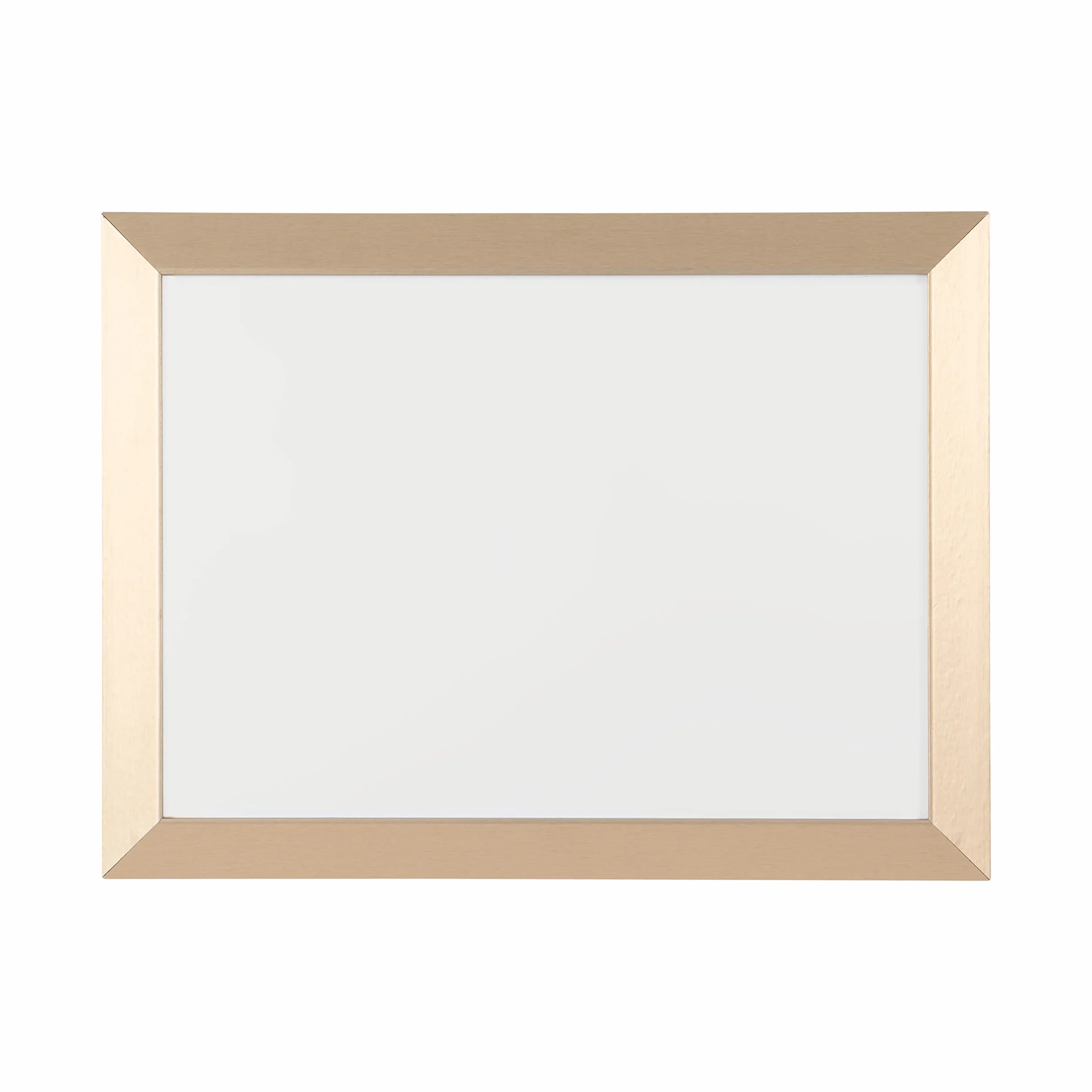 Bi-Office, Tablica suchościeralna Kamashi, magnetyczna, ścieralna na sucho, złota ramka MDF, 60 x 45 cm