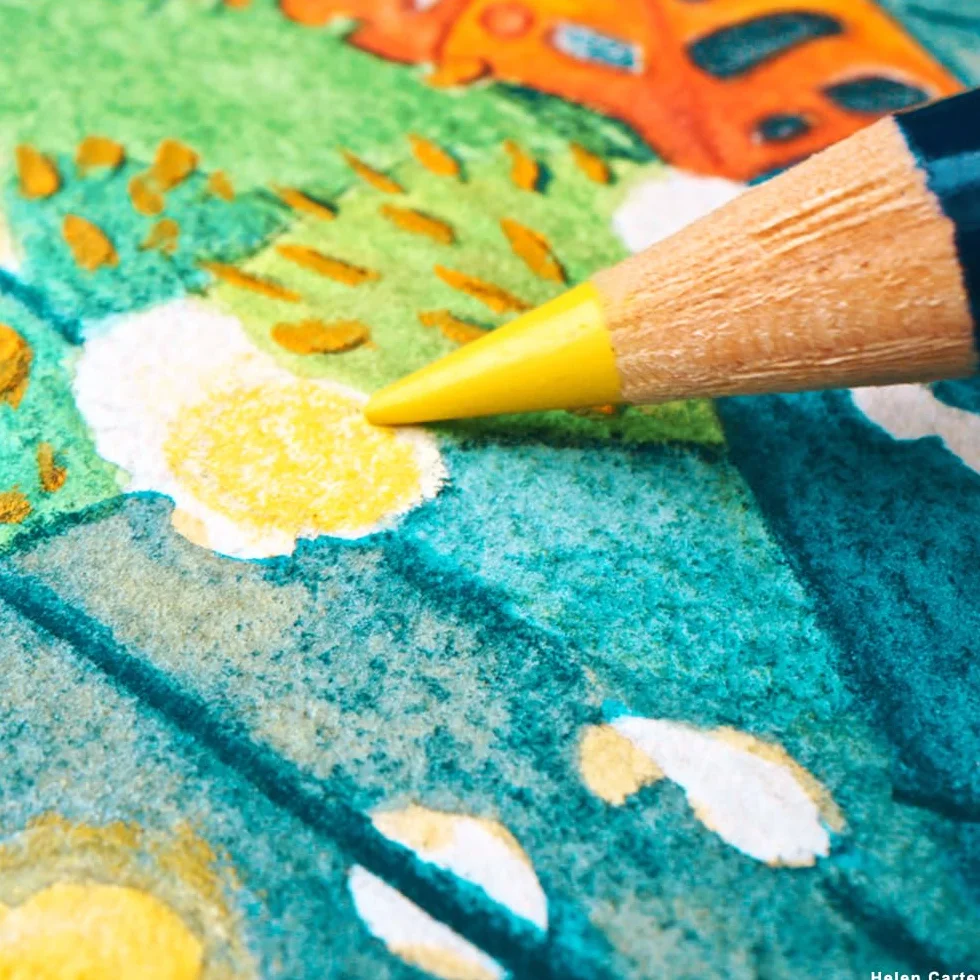 Derwent Inktense Zestaw 72 Trwałych Wodorozpuszczalnych Kredek Rdzeń 4 mm Metalowe Pudełko