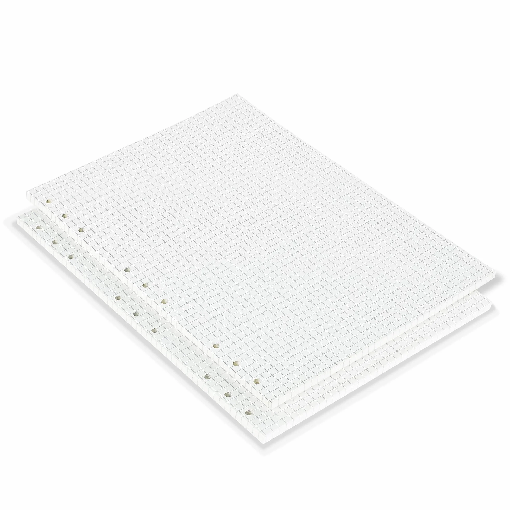 OVISEEN Papier w kratkę B5 5mm 90 arkuszy 100 g/m² 18x25,5 cm do zeszytu i ćwiczeń