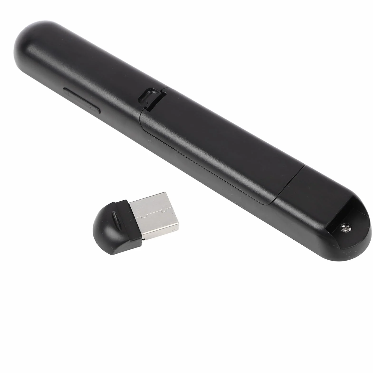 Bezprzewodowy Prezenter, Zatrzask do Prezentacji, Przycisk do Prezentacji ze Sterowaniem USB, Pilot PPT PowerPoint do Laptopa, do Biura w Klasie, Wymagana Bateria AAA