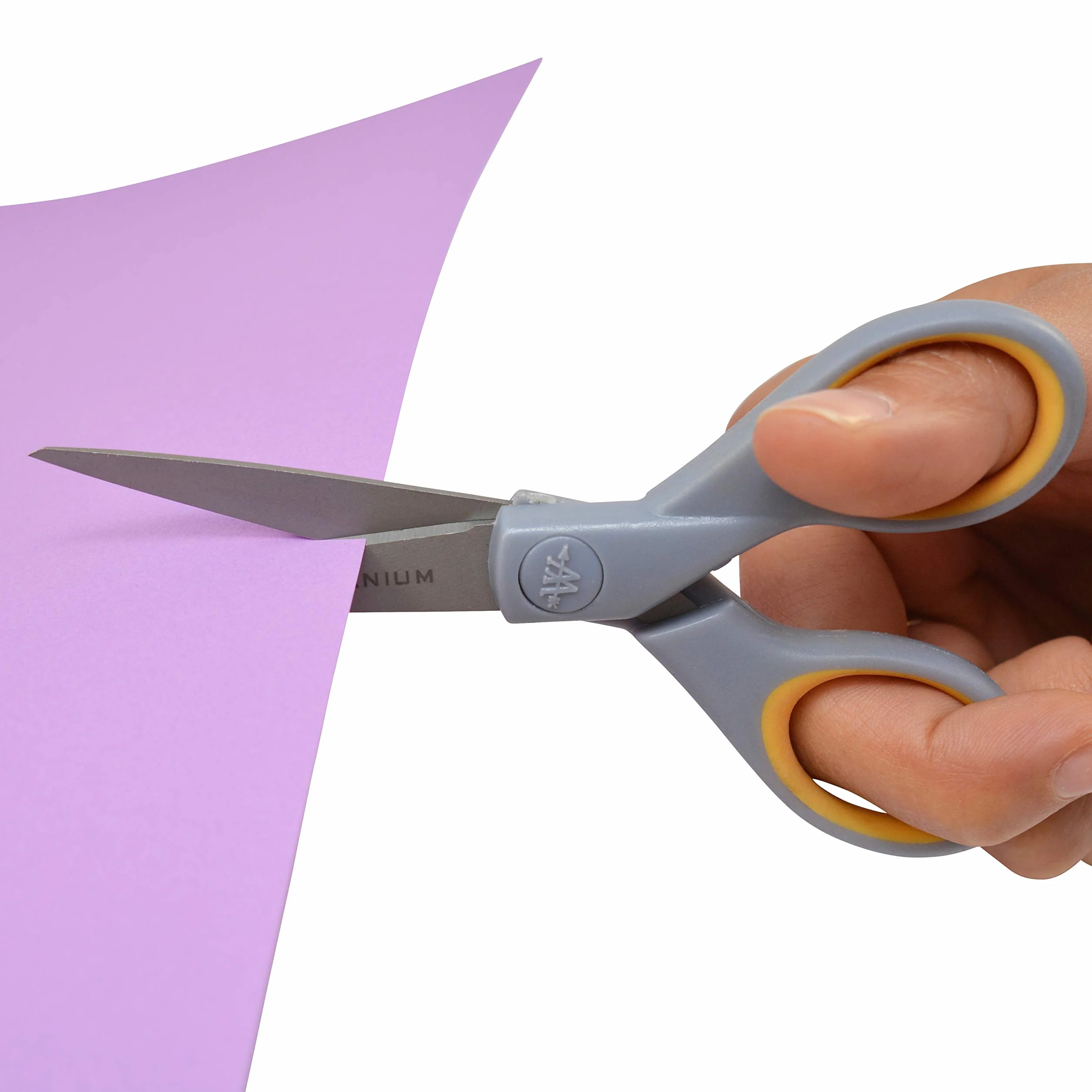 Zestaw 2 nożyczek SUPER Softgrip powlekanych azotkiem tytanu, stal nierdzewna