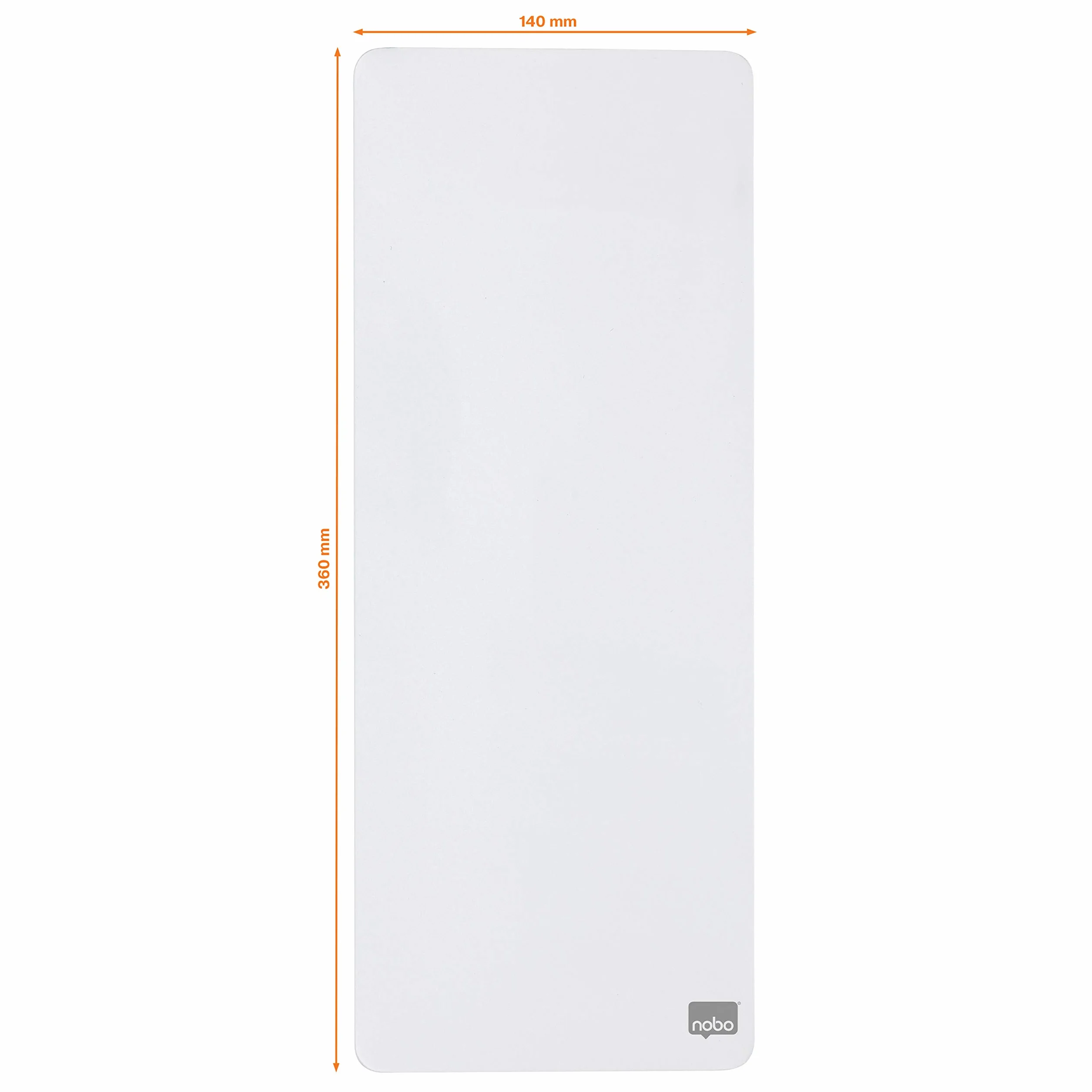 Nobo Magnetyczna Mini Tablica 140 x 360 mm Biały