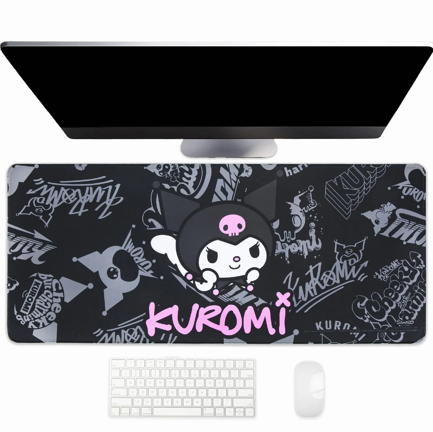 Hello Kitty Jumbo Kuromi podkładka na biurko 70 x 30 cm
