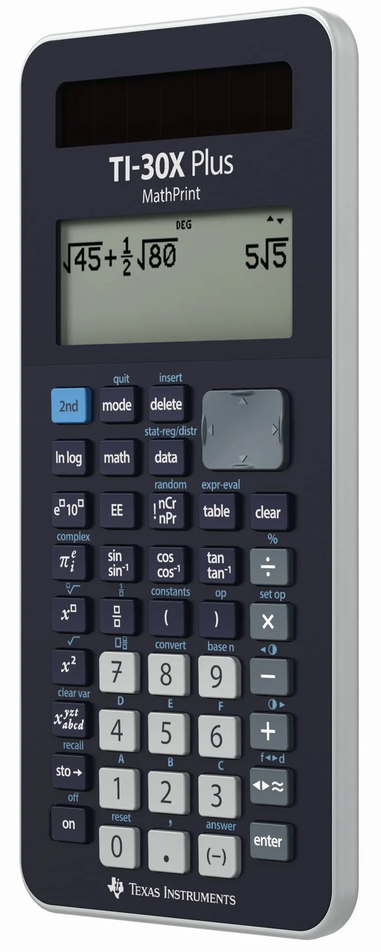 Texas Instruments TI-30XPLMP Kalkulator Naukowy, Czarny
