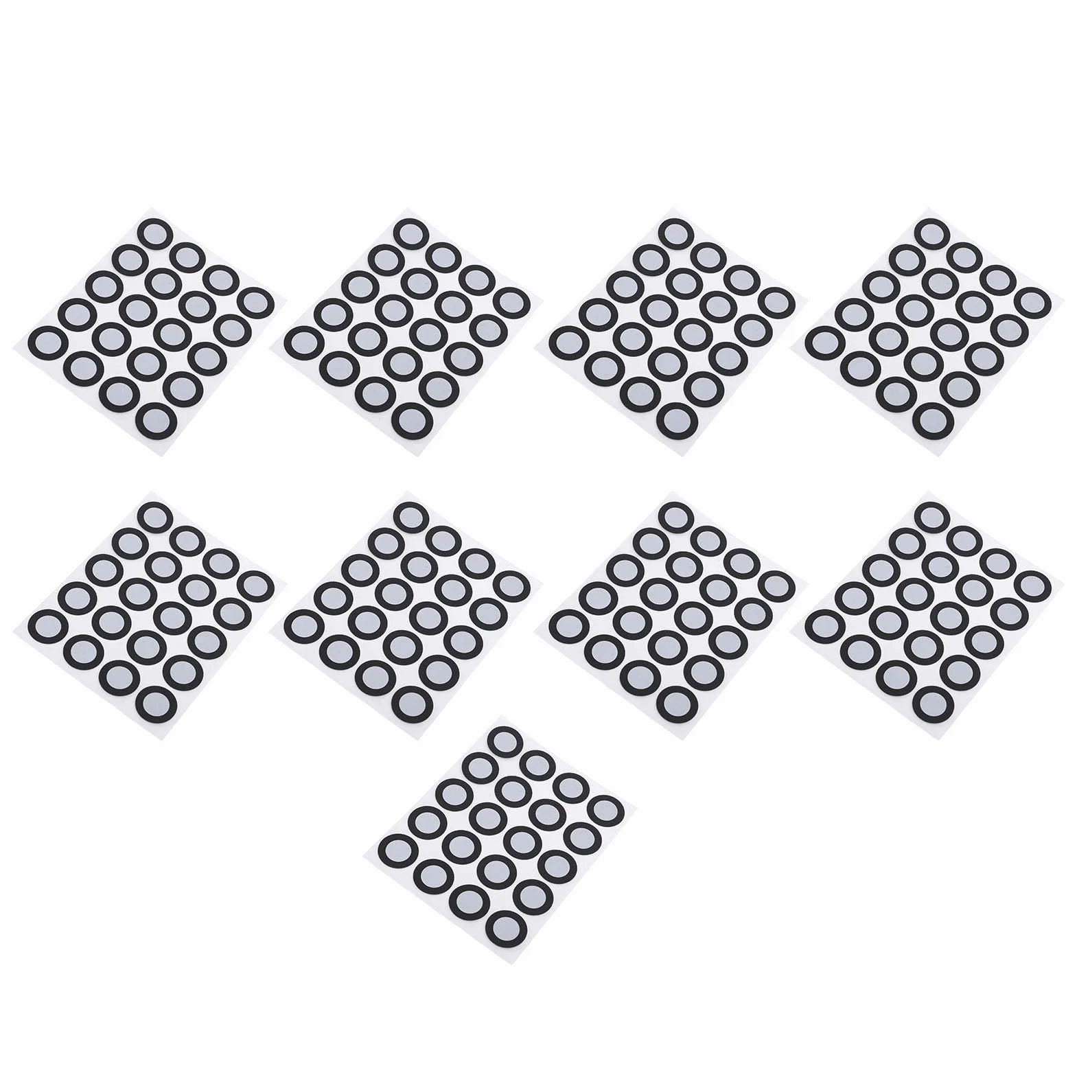 Markery do Skanowania 3D 200 szt., Punkty Referencyjne 12 mm Wewnętrznej 19 mm Zewnętrznej