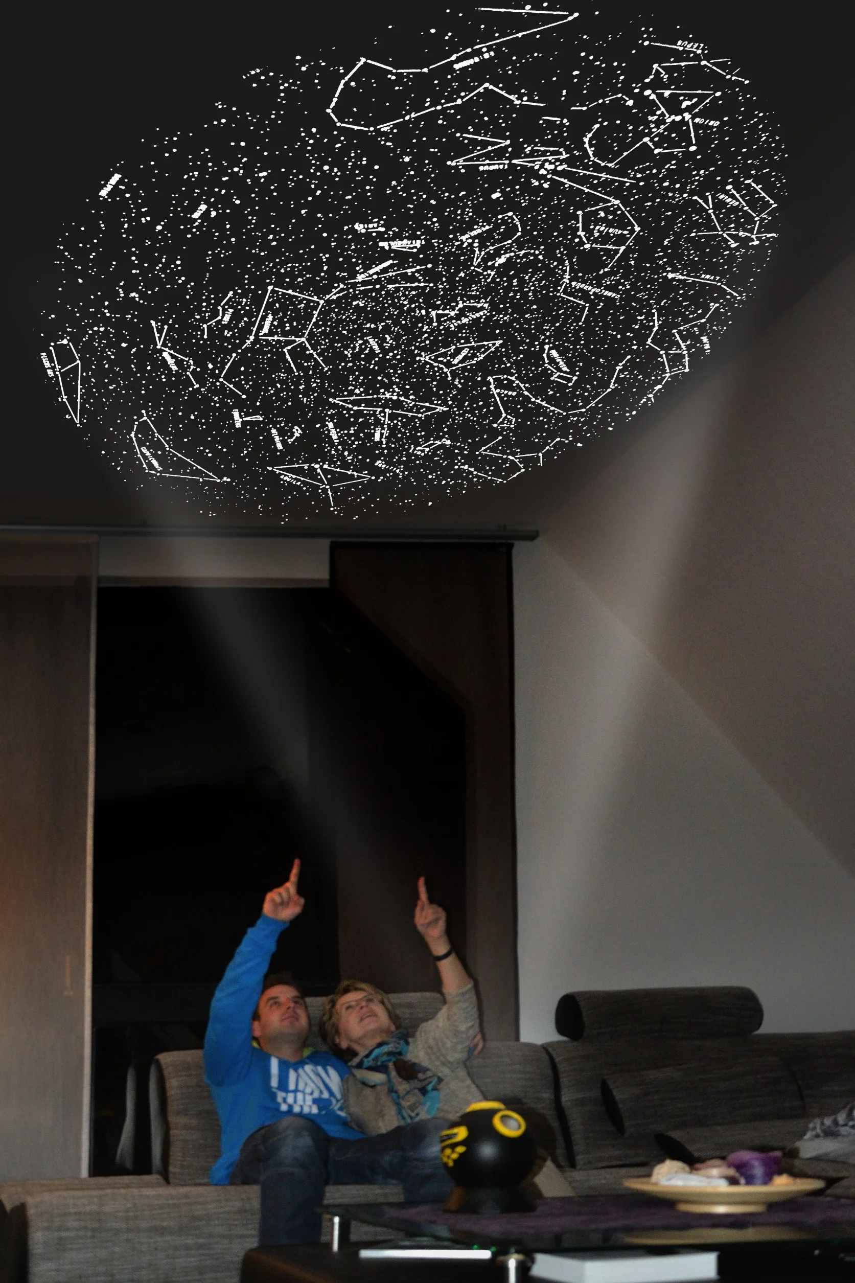 National Geographic Astro Planetarium Projektor, Czarny/Zółty