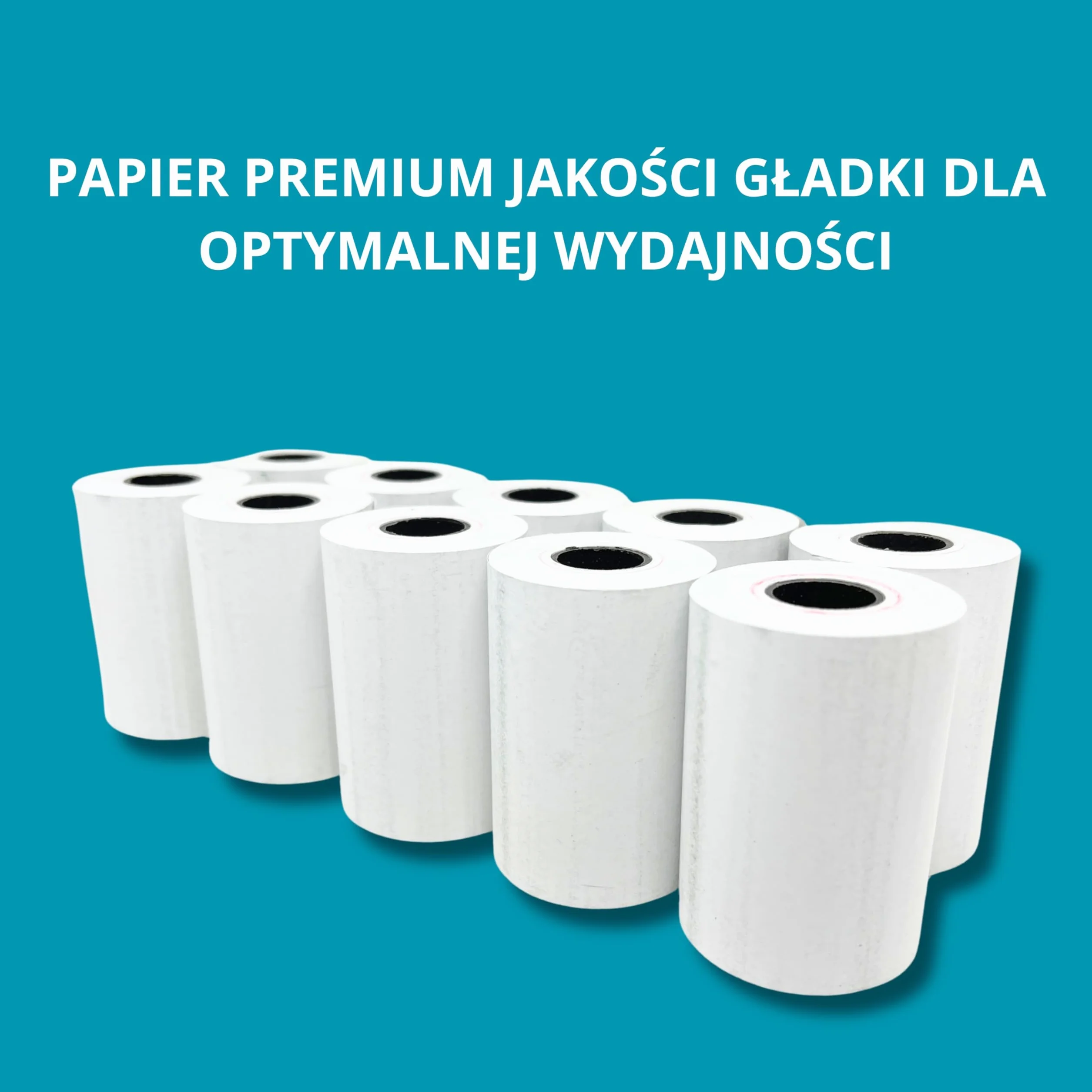 Double Dragon Termiczne rolki do paragonów 57 x 30 mm Wolne od BPA Kompatybilne z SumUp Ingenico PayZone Verifone Clover Zettle 20 rolek