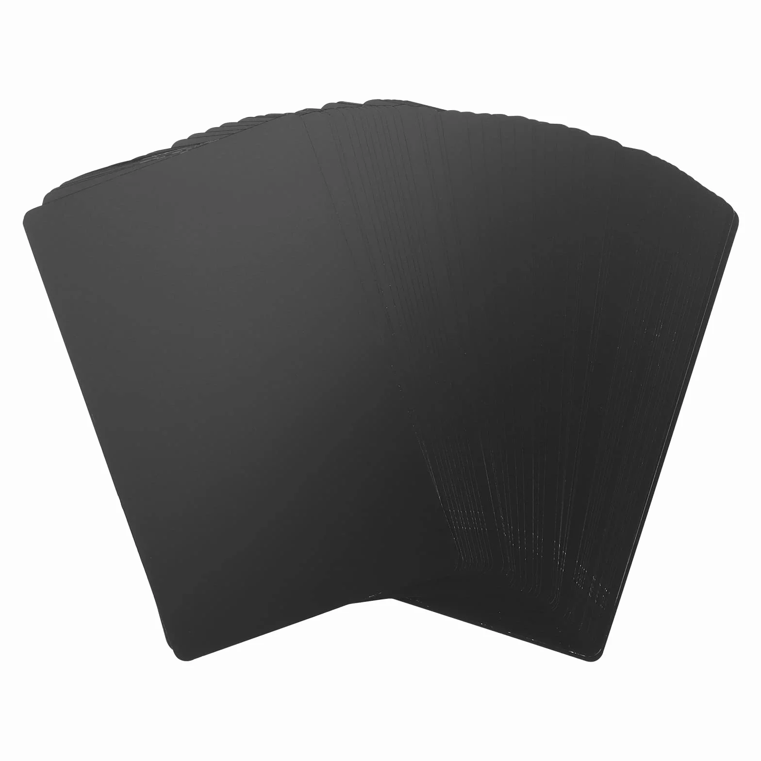 100 sztuk metalowych wizytówek 0,45 mm czarne aluminiowe puste karty z nazwiskiem grawerowane laserowo wizytówki metalowe karty biznesowe dla klientów biurowych DIY karty podarunkowe, 86 x 54