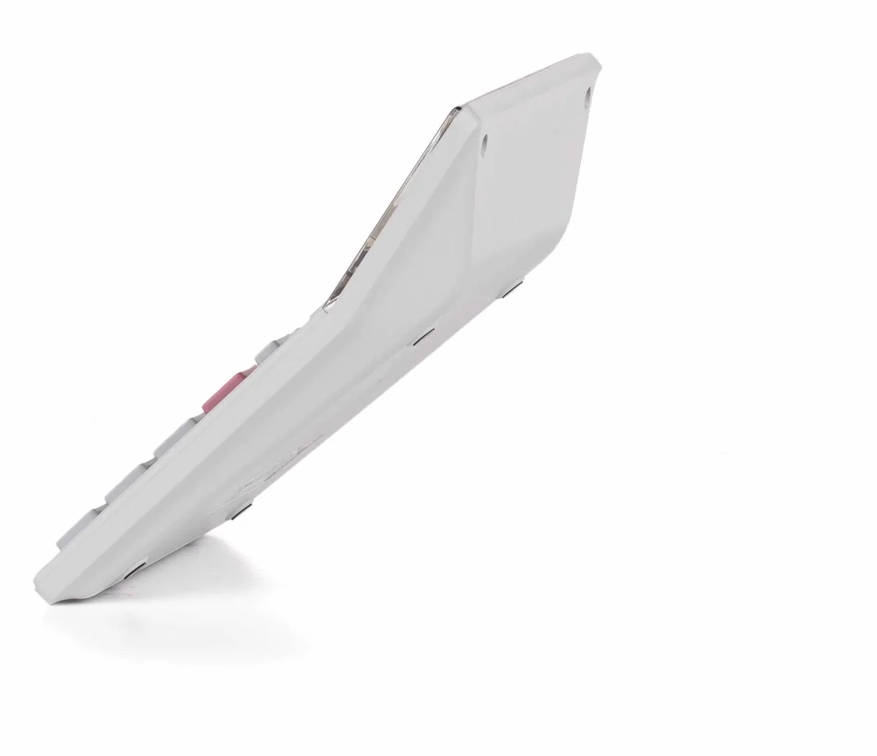 SHARP EL-M711 G kalkulator stołowy (10 cyfr, przelicznik walut, zasilany energią słoneczną i baterią) jasnoszary