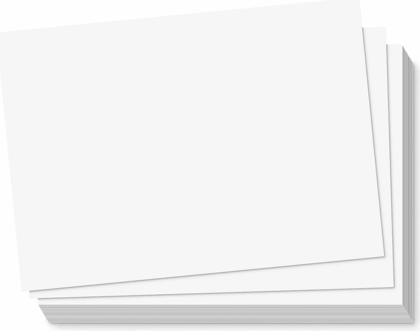JIANTA 100 sztuk papieru pocztowego A6 do drukowania, białe puste karty indeksowe, zwykłe pocztówki pocztowe, papier do pocztówek DIY do wysyłki