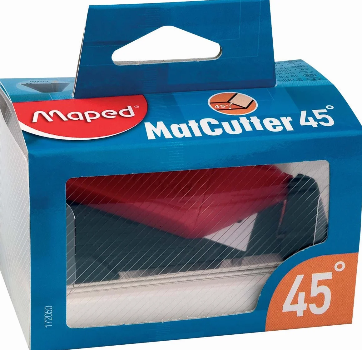 Maped MatCutter 45° narzędzie tnące z 5 ostrzami czerwony czarny