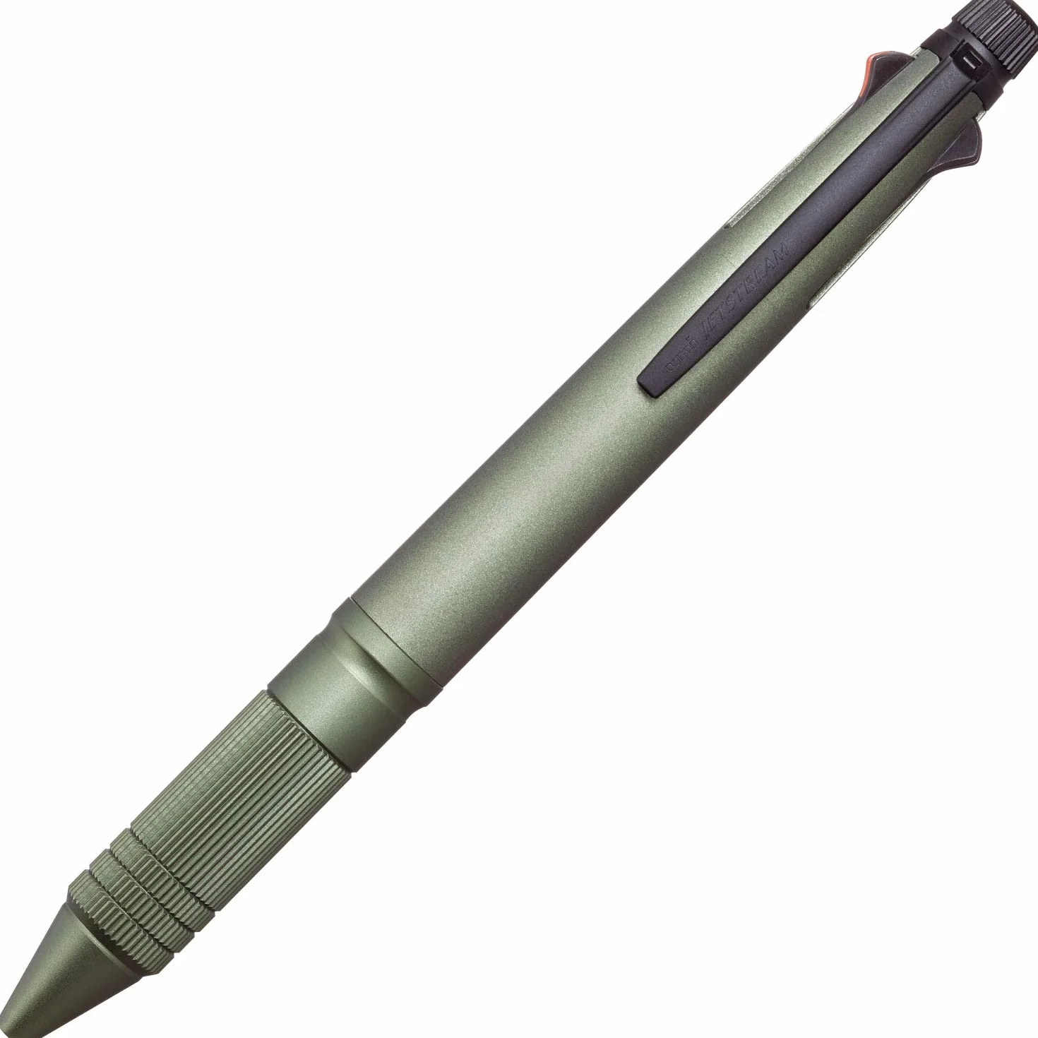 Uni Jetstream 4&1 Metal Edition, długopis 0,5 mm (czarny, czerwony, niebieski, zielony) i ołówek mechaniczny 0,5 mm, ciemnozielony (MSXE52000A05.7) (MSXE5200A5.7)