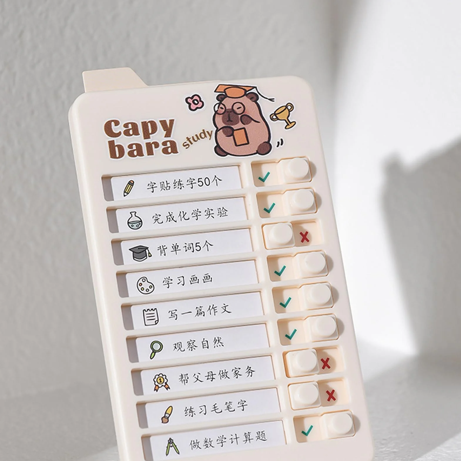 Visual Daily Schedule Chart - Daily Behavior Board | Routine Chart Board, for Boys Girls Family Home, Classroom Apartment Primary School, Kindergarten Preschool, Kids Routine Planner