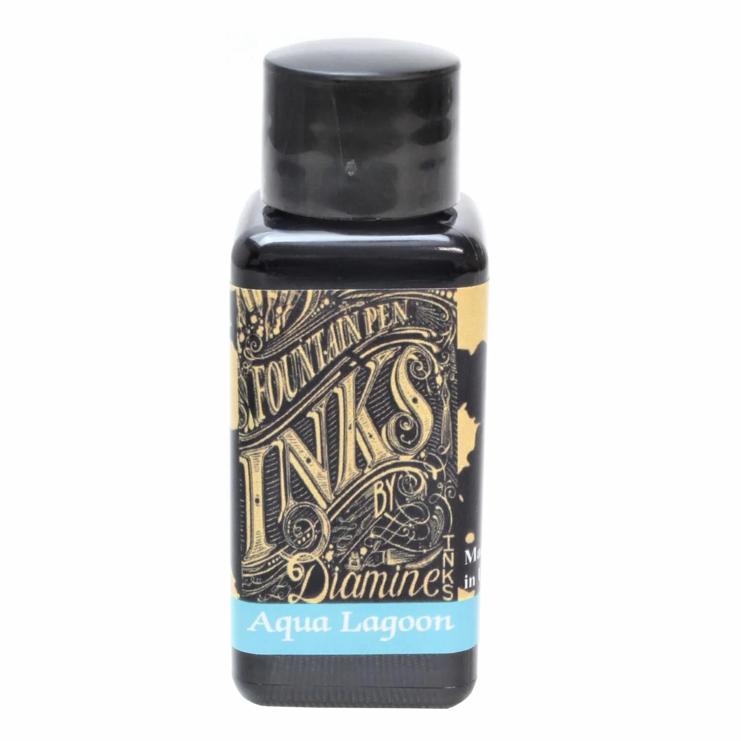 Diamine Butelka z atramentem do piór wiecznych Aqua Lagoon 30 ml