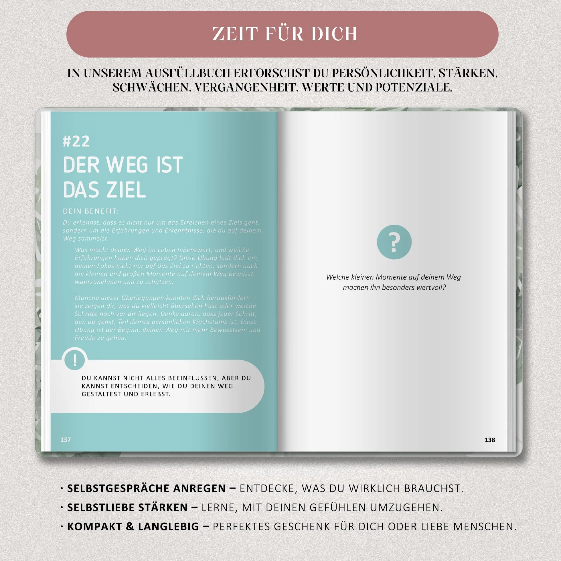 BIROYAL Das Date mit dir selbst - Zielony liść