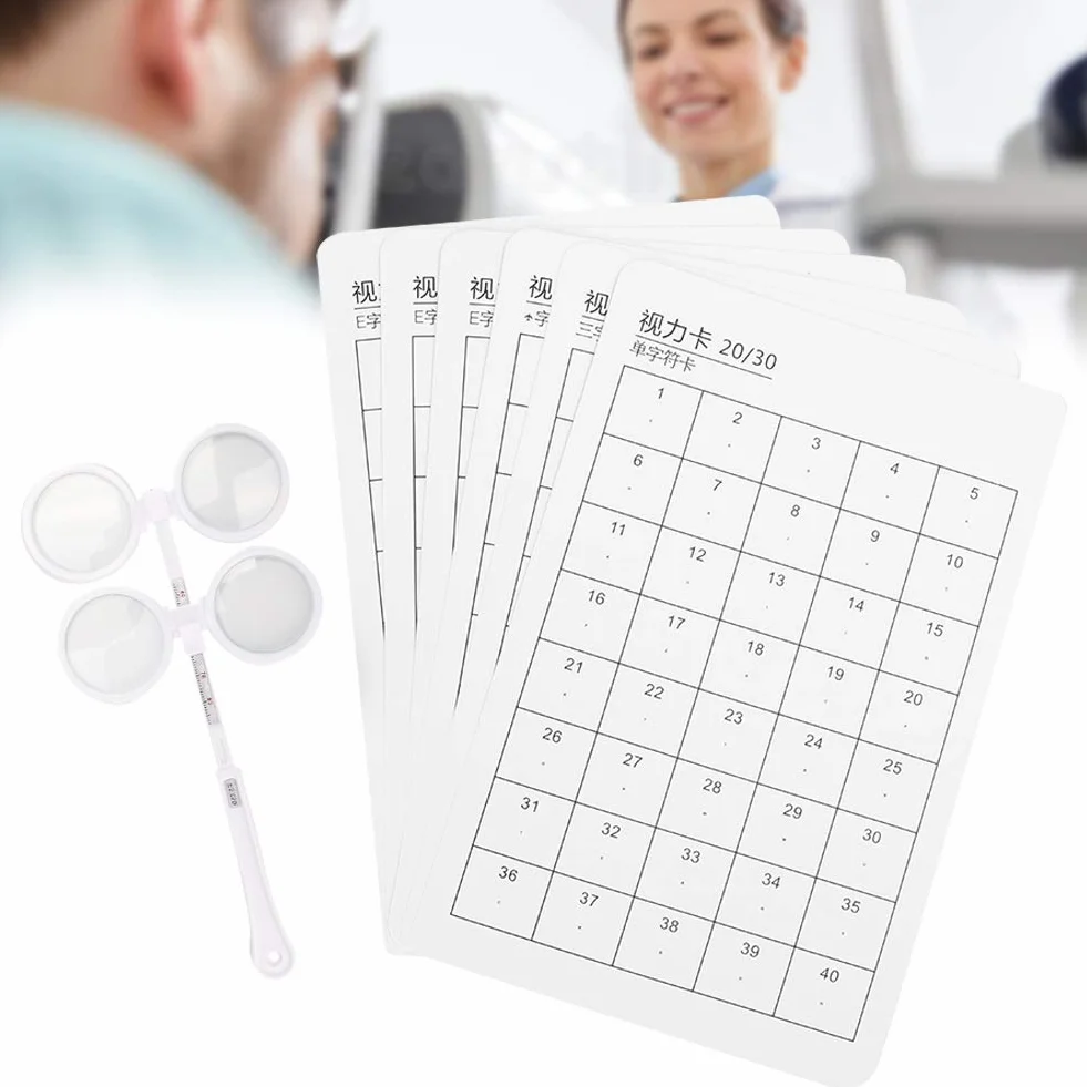 Flipper Optyczny Regulowana Soczewka Optometryczna Plastikowa Soczewka Próbna ±200 stopni
