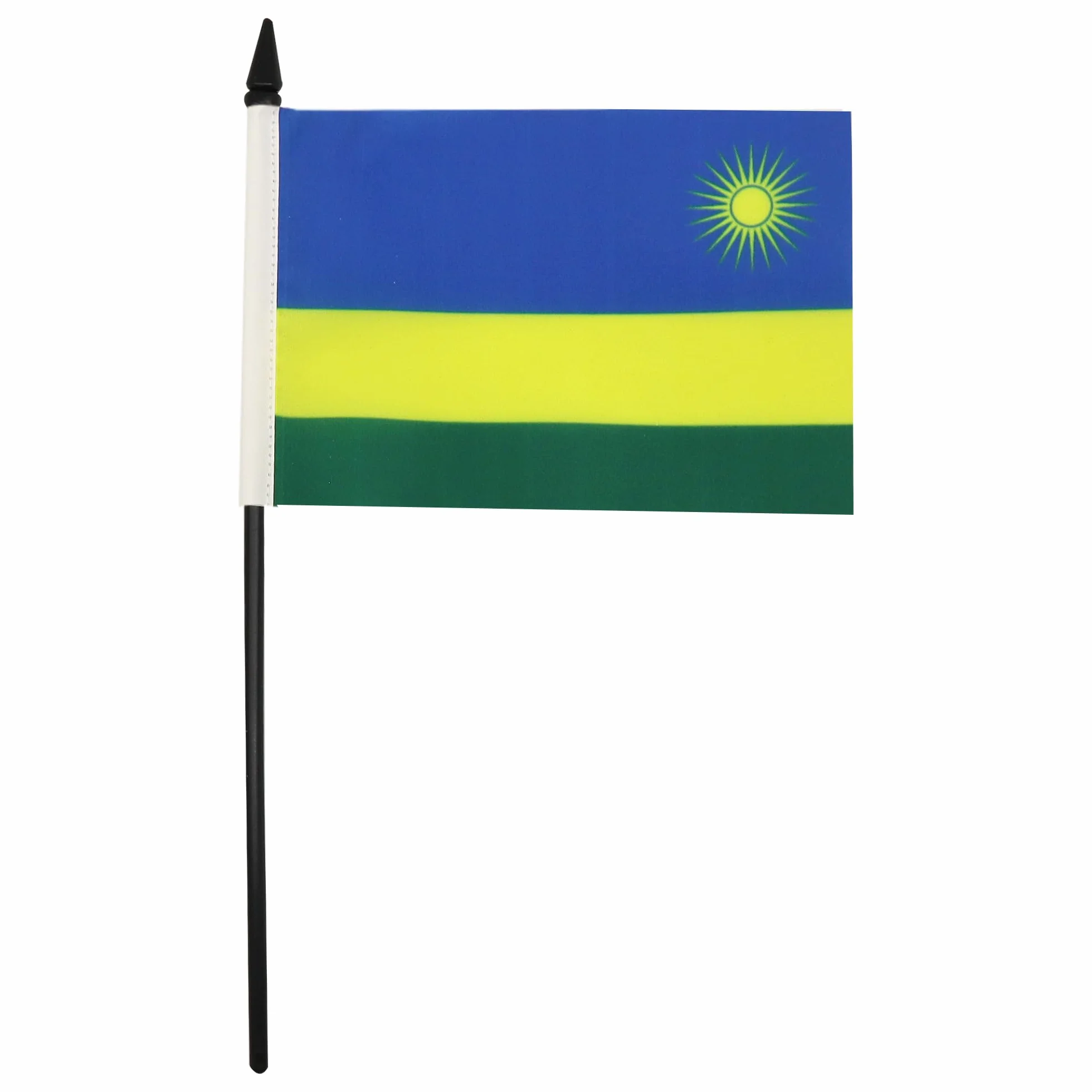 Flaga na stół Ruanda, 15 x 10 cm