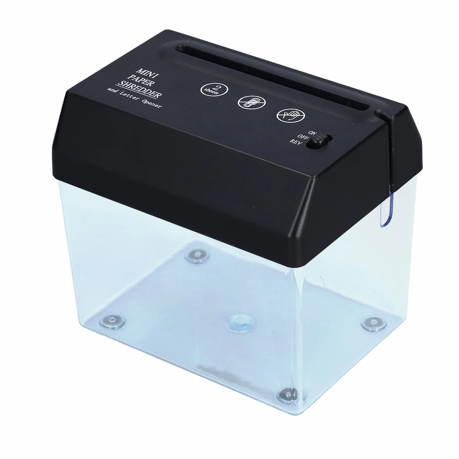 Niszczarka do Papieru | Niszczarka Elektryczna A4/A6 | Niszczarka Dokumentów Papierowych | Narzędzie do Cięcia Papieru do Papeterii Biurowej w Domu | Akumulator USB