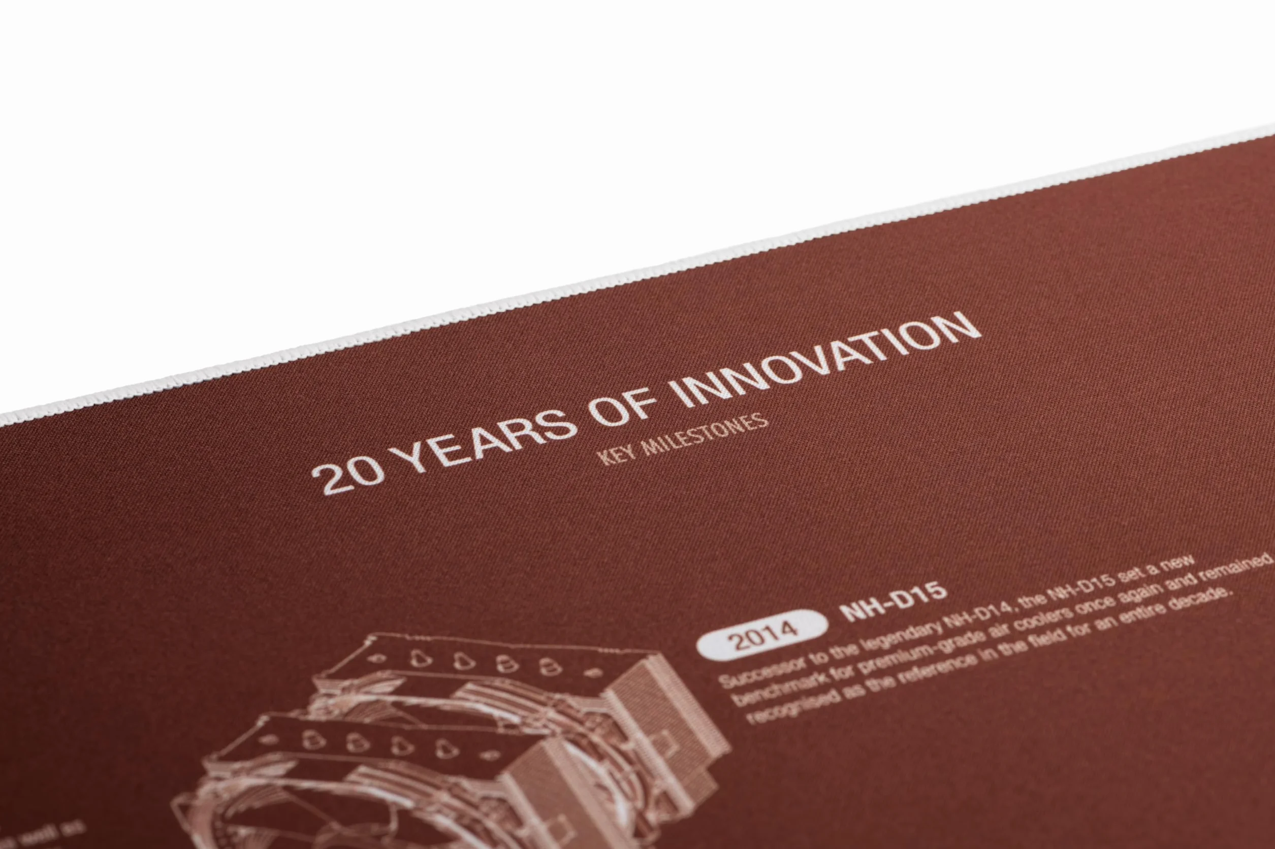 Noctua NP-DM3 Mata Biurkowa 90x40 cm Brązowa