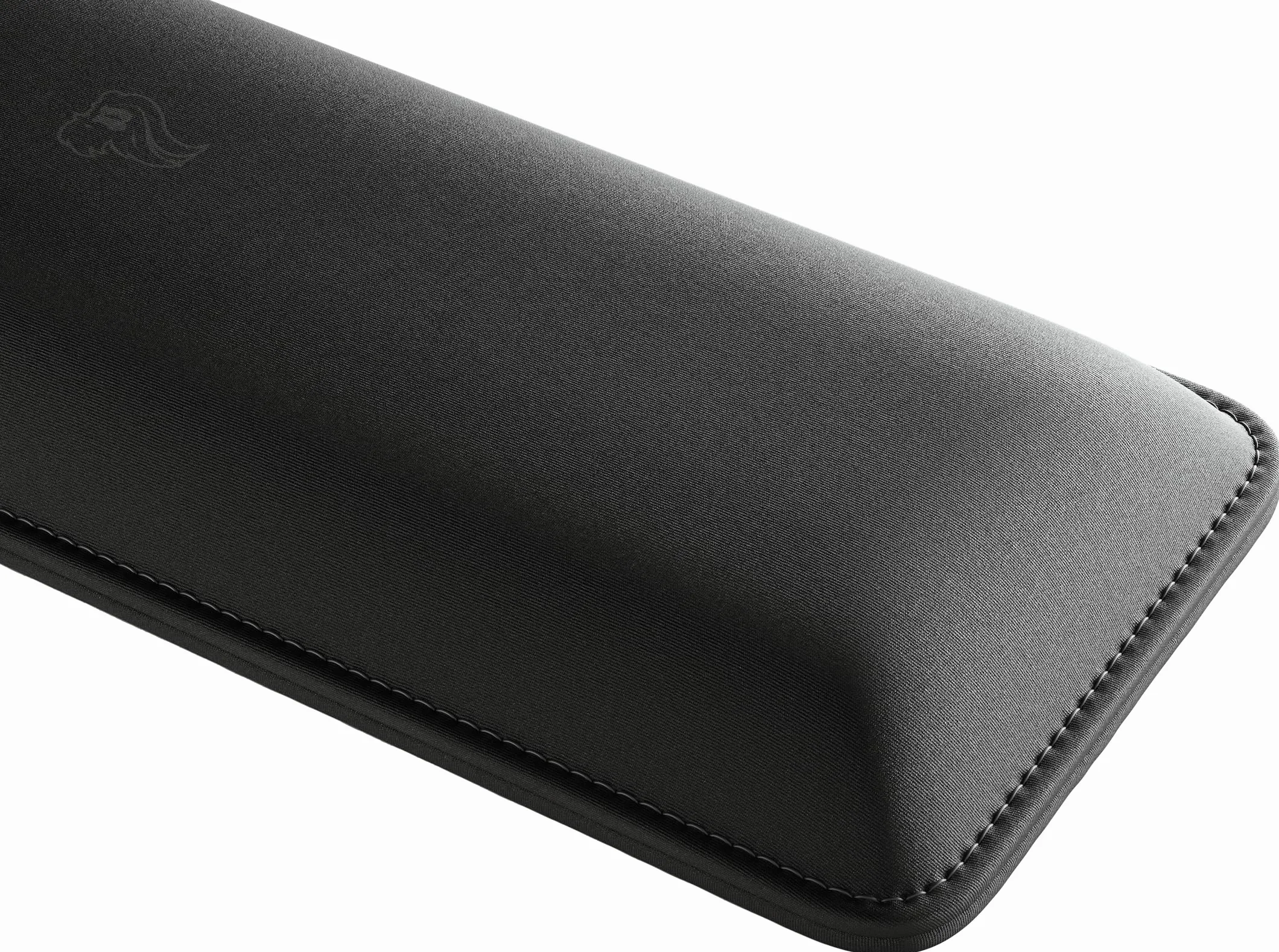 Glorious Gaming podkładka pod nadgarstek (TKL, wys. 25 mm) – szyta, gładka, antypoślizgowy spód, średnia twardość, 360x100x25 mm – czerń (stealth)