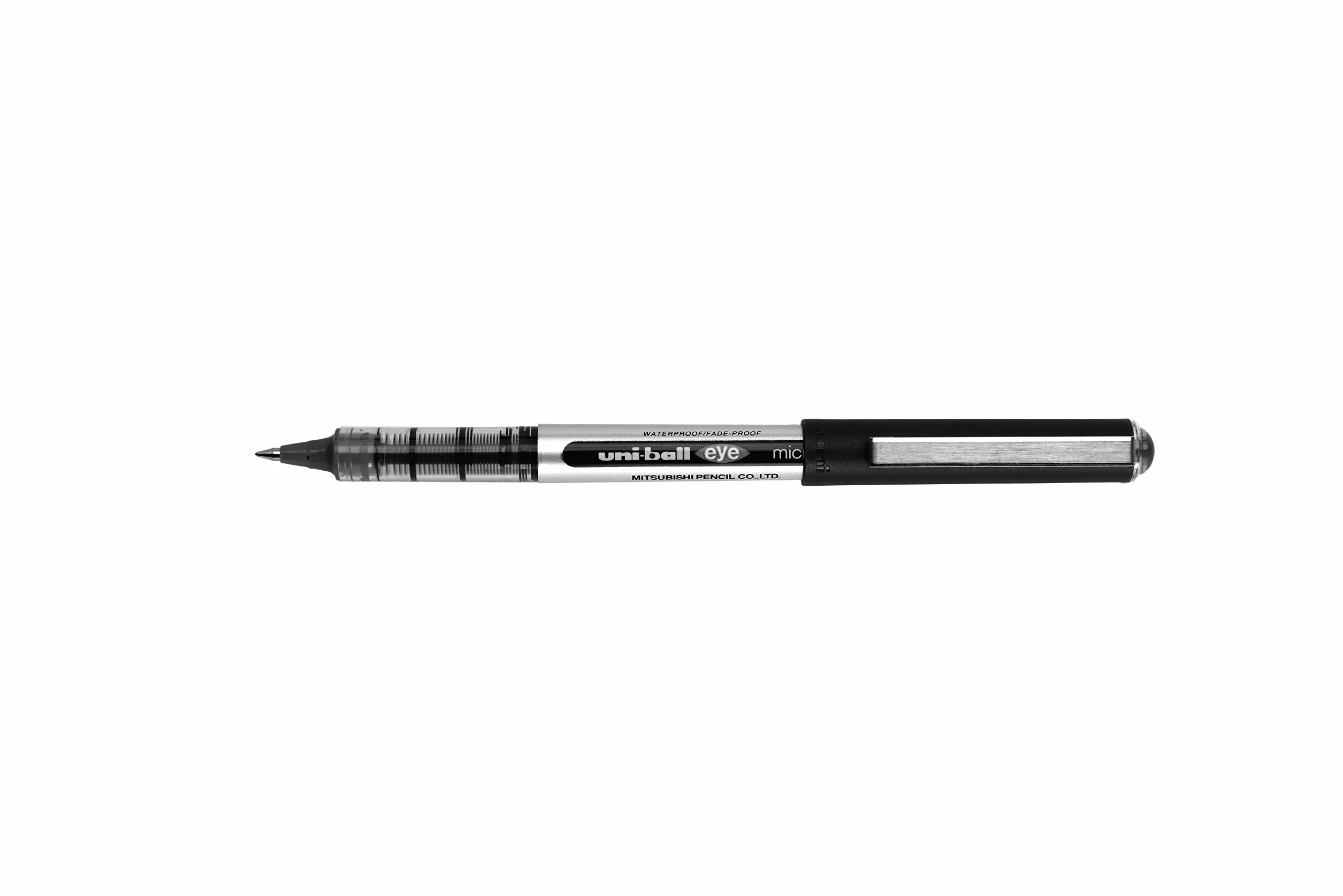 uni-ball UB-150 Eye Micro długopisy kulkowe 0,5 mm czarny niebieski czerwony Uni Super Ink opakowanie 5 sztuk