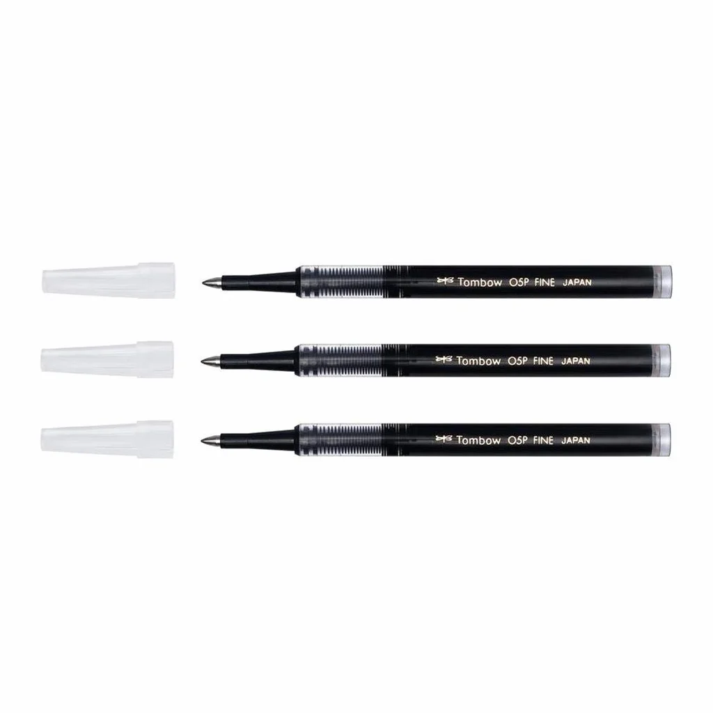 Tombow Obiekt wkłady do długopisu 0,5 mm czarny
