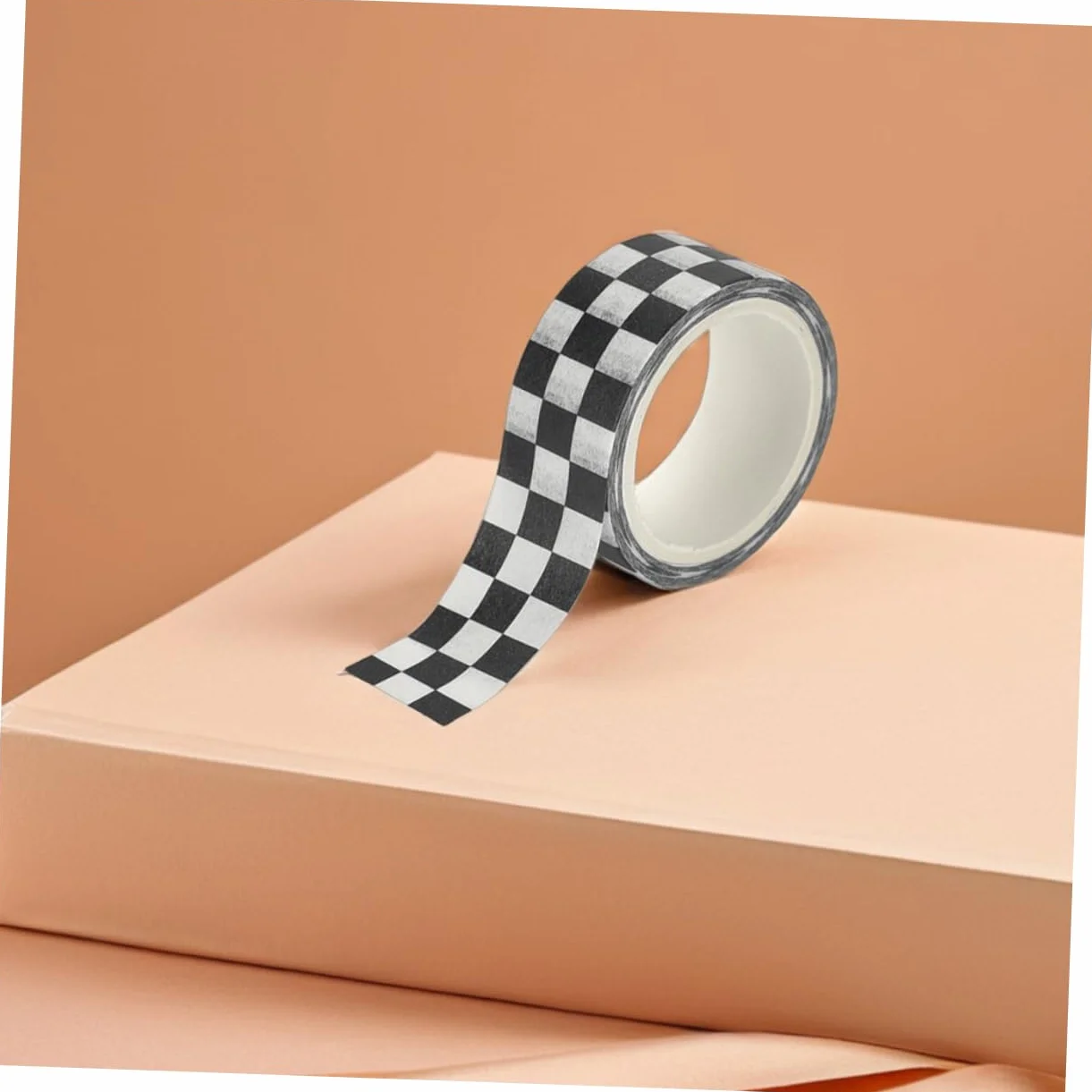 Lurrose 5 Rolek Kwadratowa Taśma Washi Zapisywalna Taśma Washi Naklejki Do Planowania Dozownik Taśmy Stacjonarnej Zabytkowe Materiały Do ​​​​dziennikarstwa Naklejki Waski Whisper Paper