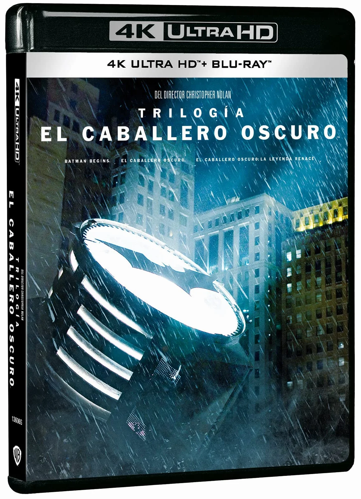 Christopher Nolan trylogia Batman UHD Blu-ray komiks