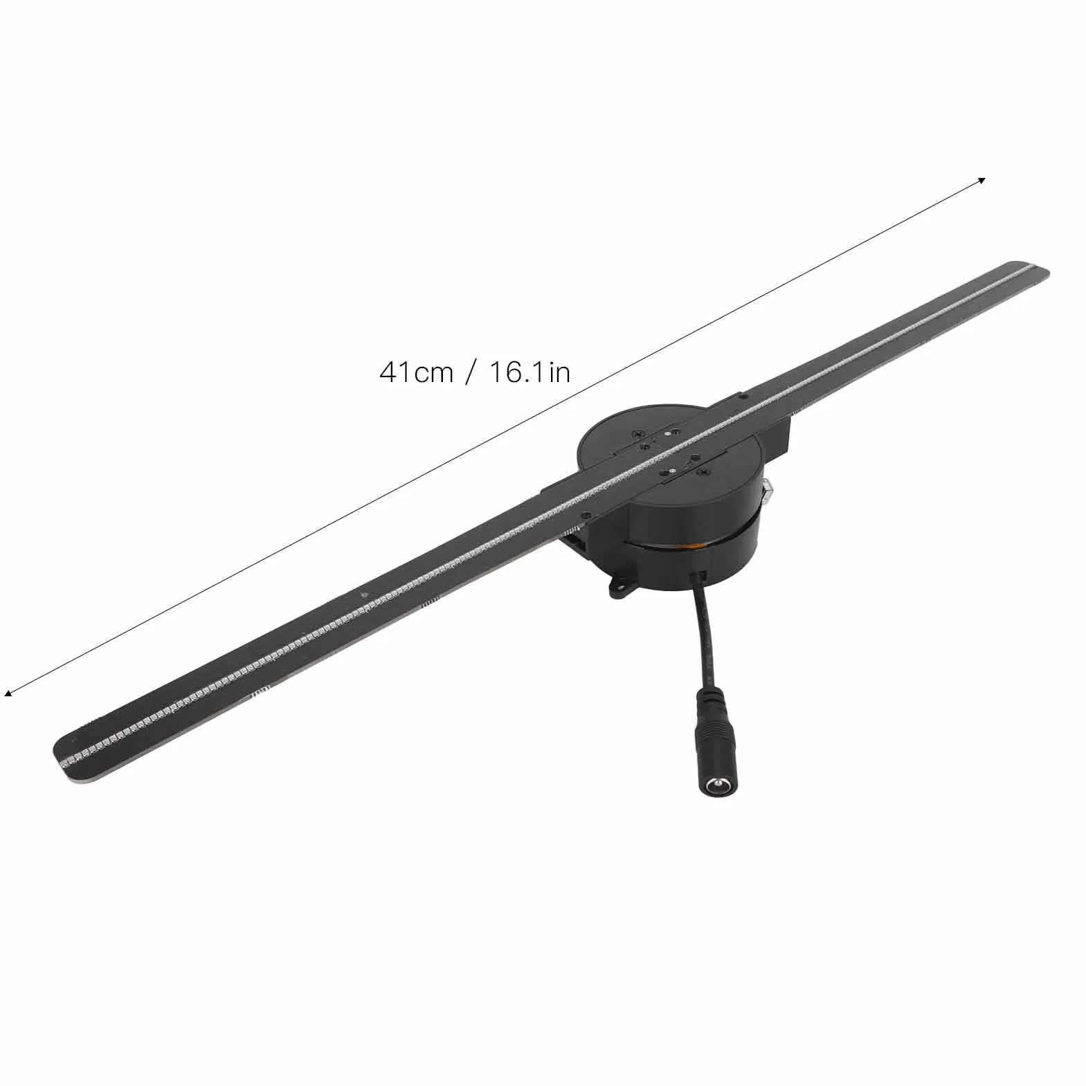 Wentylator z Hologramem 3D 16-calowa Projekcja Holograficzna, 2000x224 224 LED Inteligentny Projektor Hologramowy Wi-Fi, Zdjęcia HD Obrazy Filmy Reklama Maszyna Displayer dla